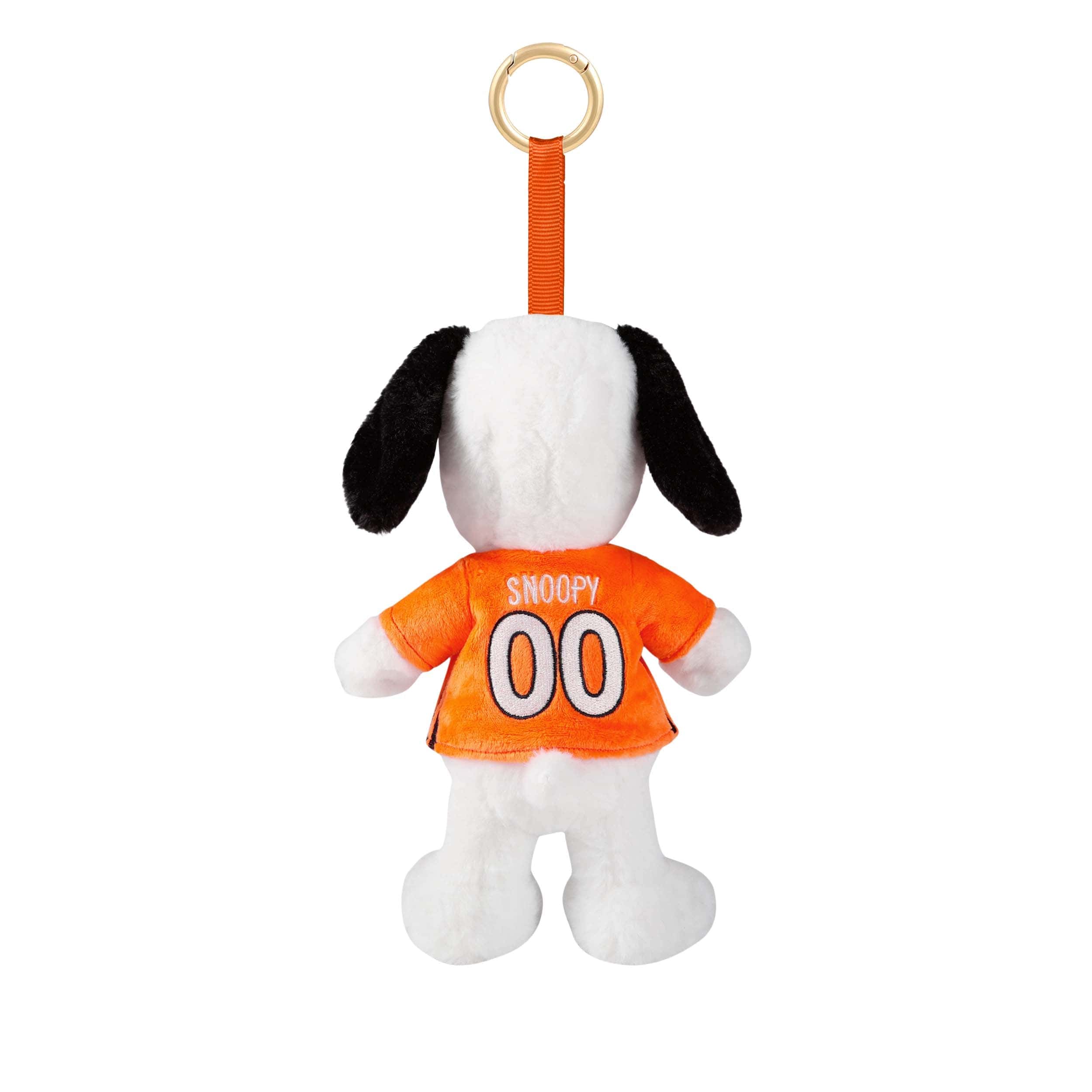 Denver Broncos NFL Plush Snoopy Peanuts Bag Charm Keychain - Image 3