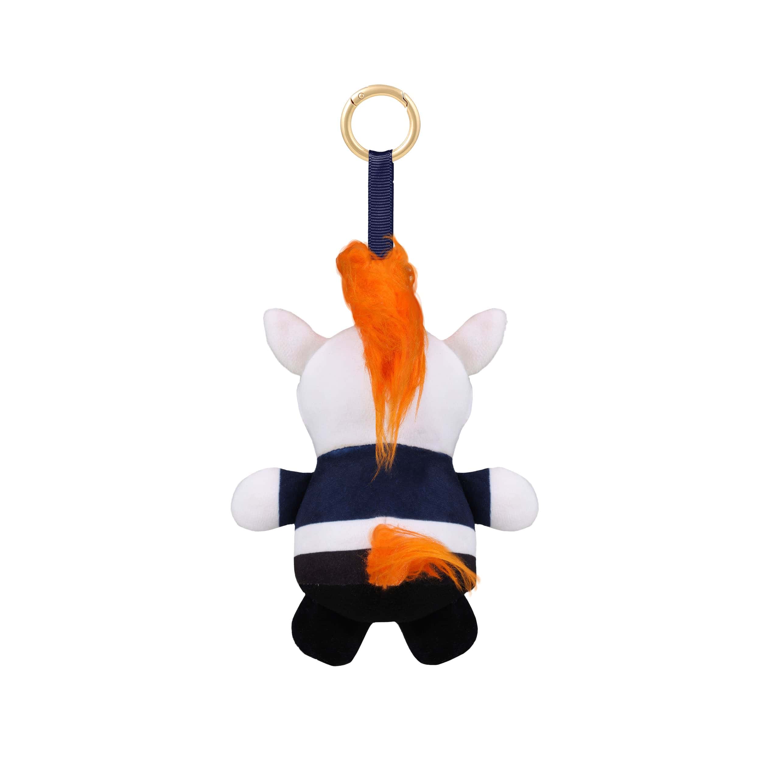 Denver Broncos NFL Plush Teamie Beanie Mascot Bag Charm Keychain - Image 4