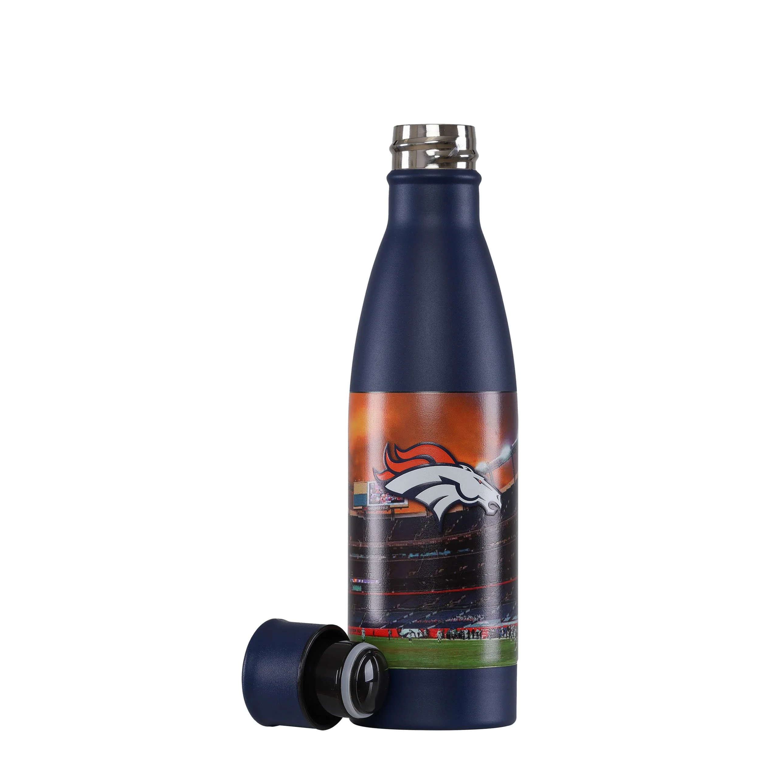 Denver Broncos NFL Primetime Metal 18 oz Bottle - Image 3