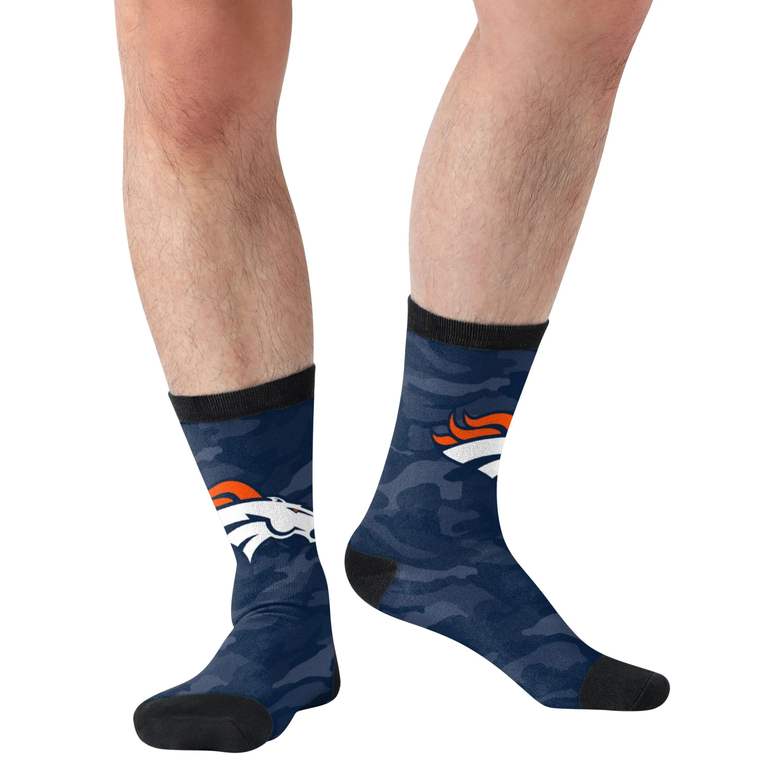 Denver Broncos NFL Printed Camo Socks - Image 3