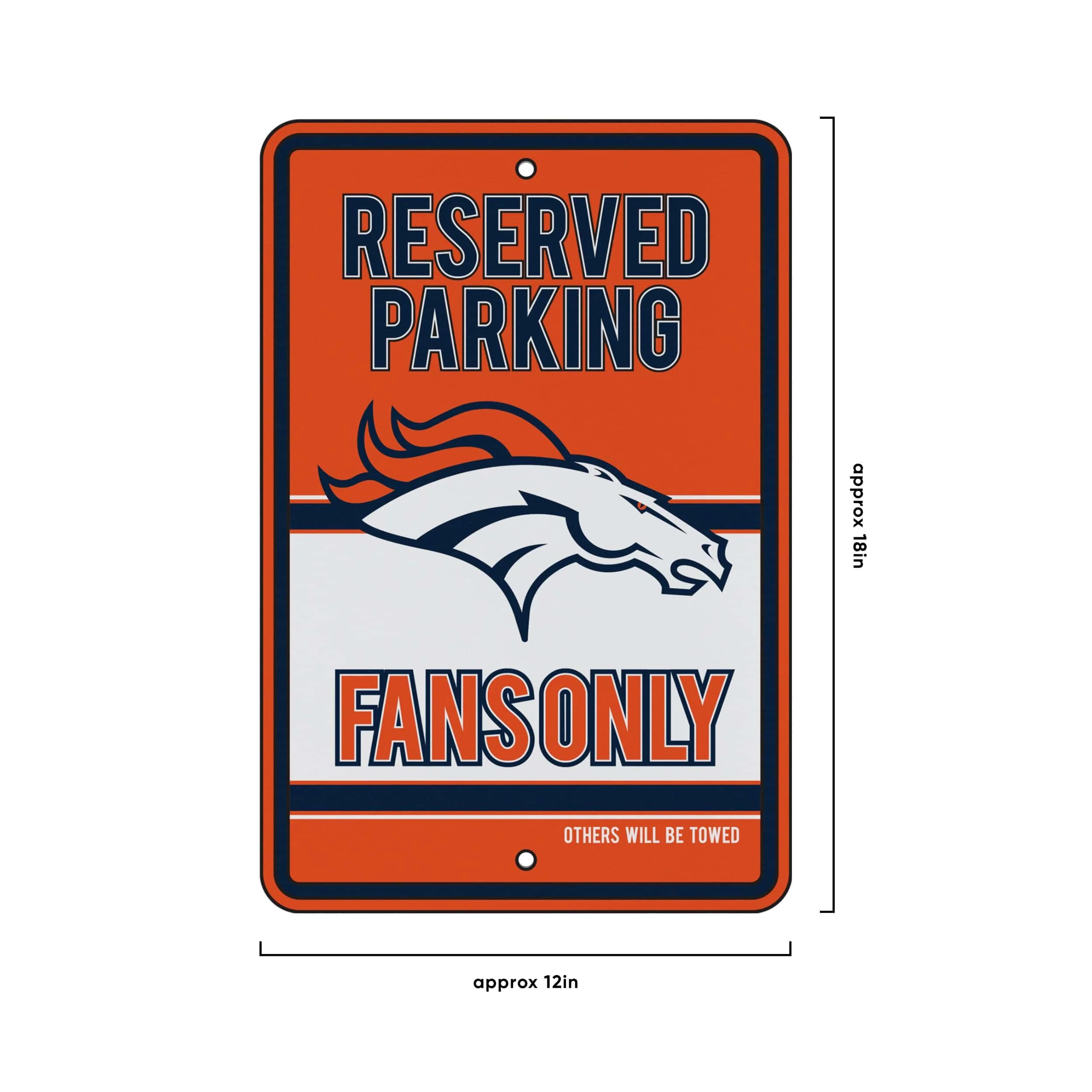 Denver Broncos NFL Road Sign - Image 4