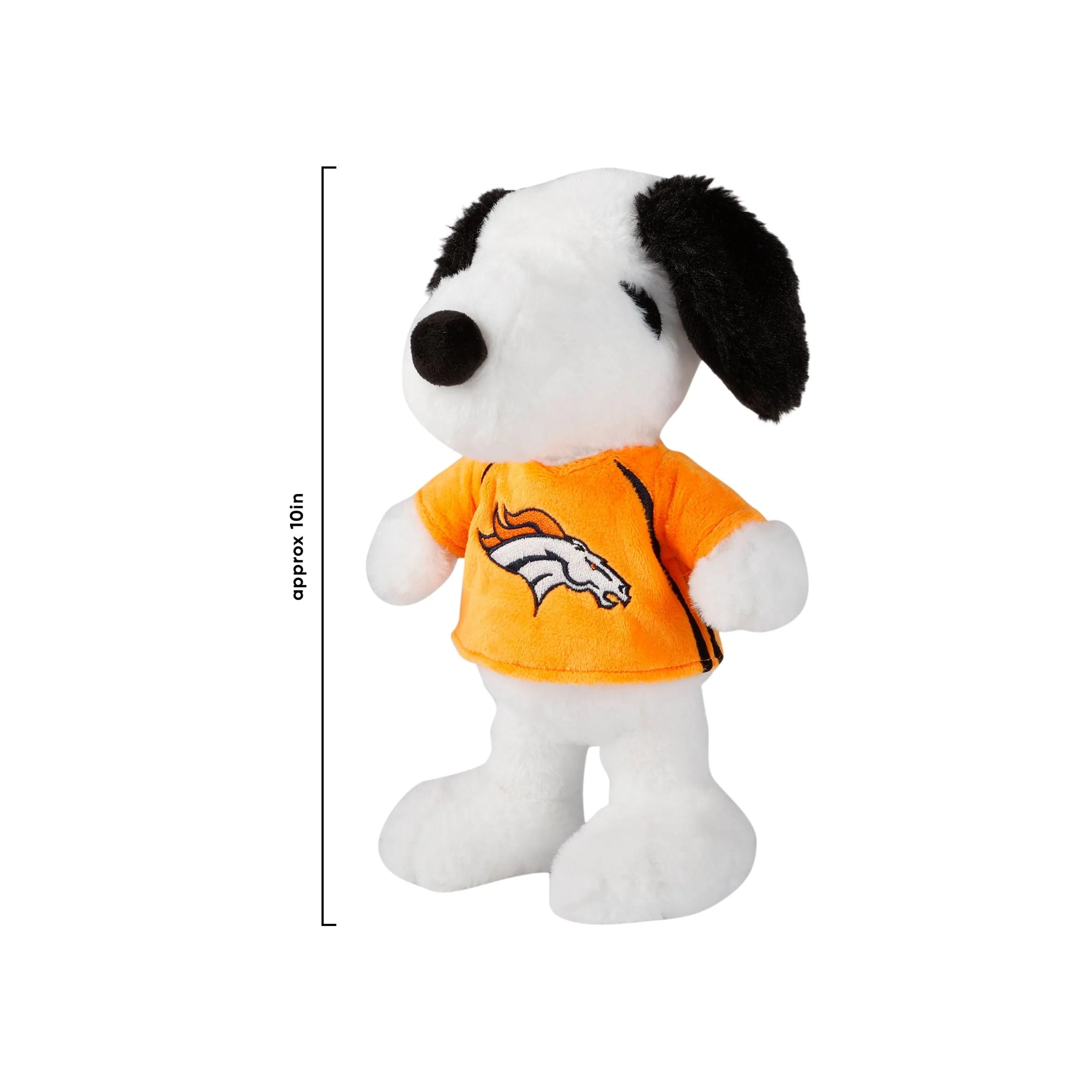 Denver Broncos NFL Snoopy Peanuts Team Jersey Plush - Image 2