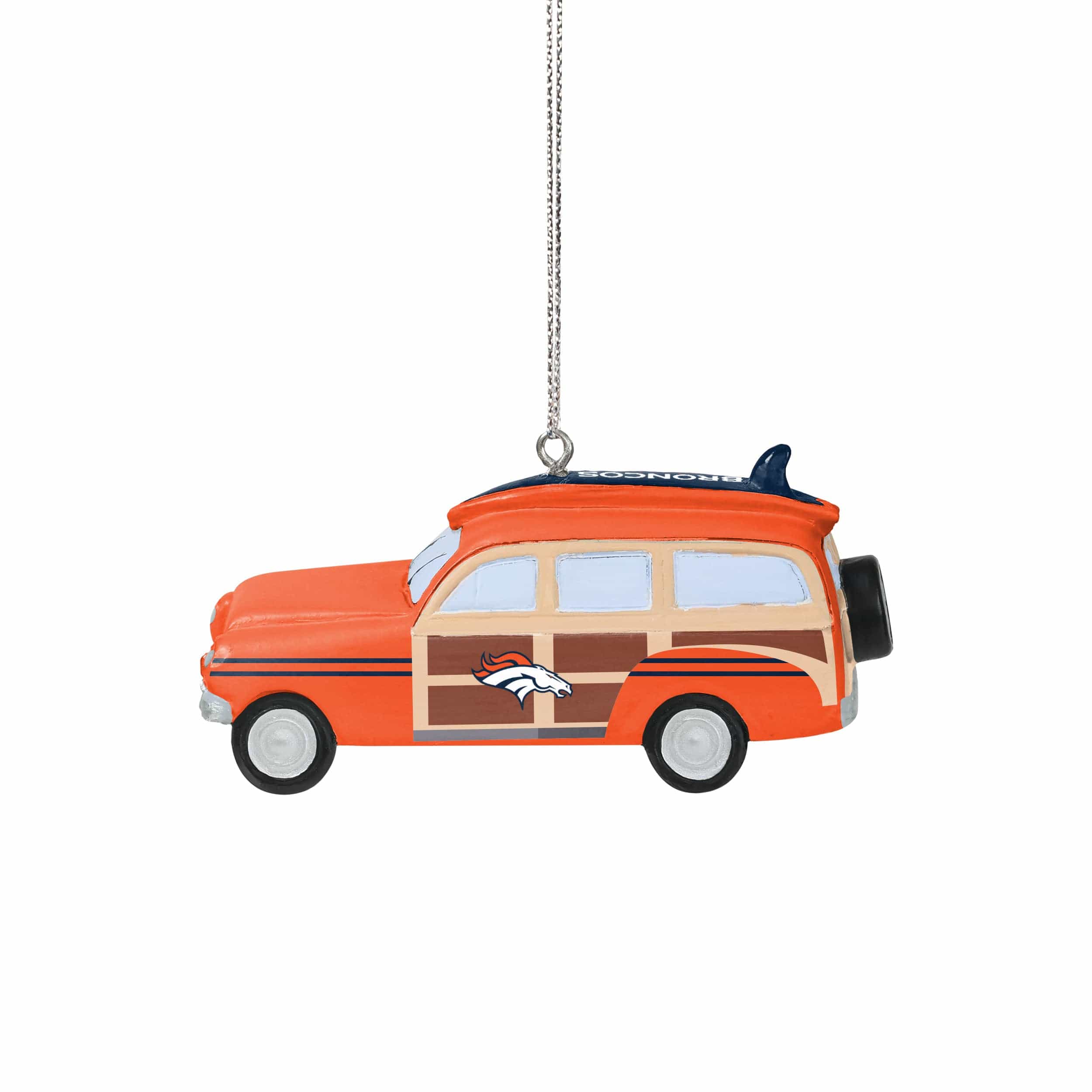 Denver Broncos NFL Station Wagon Ornament - Image 2