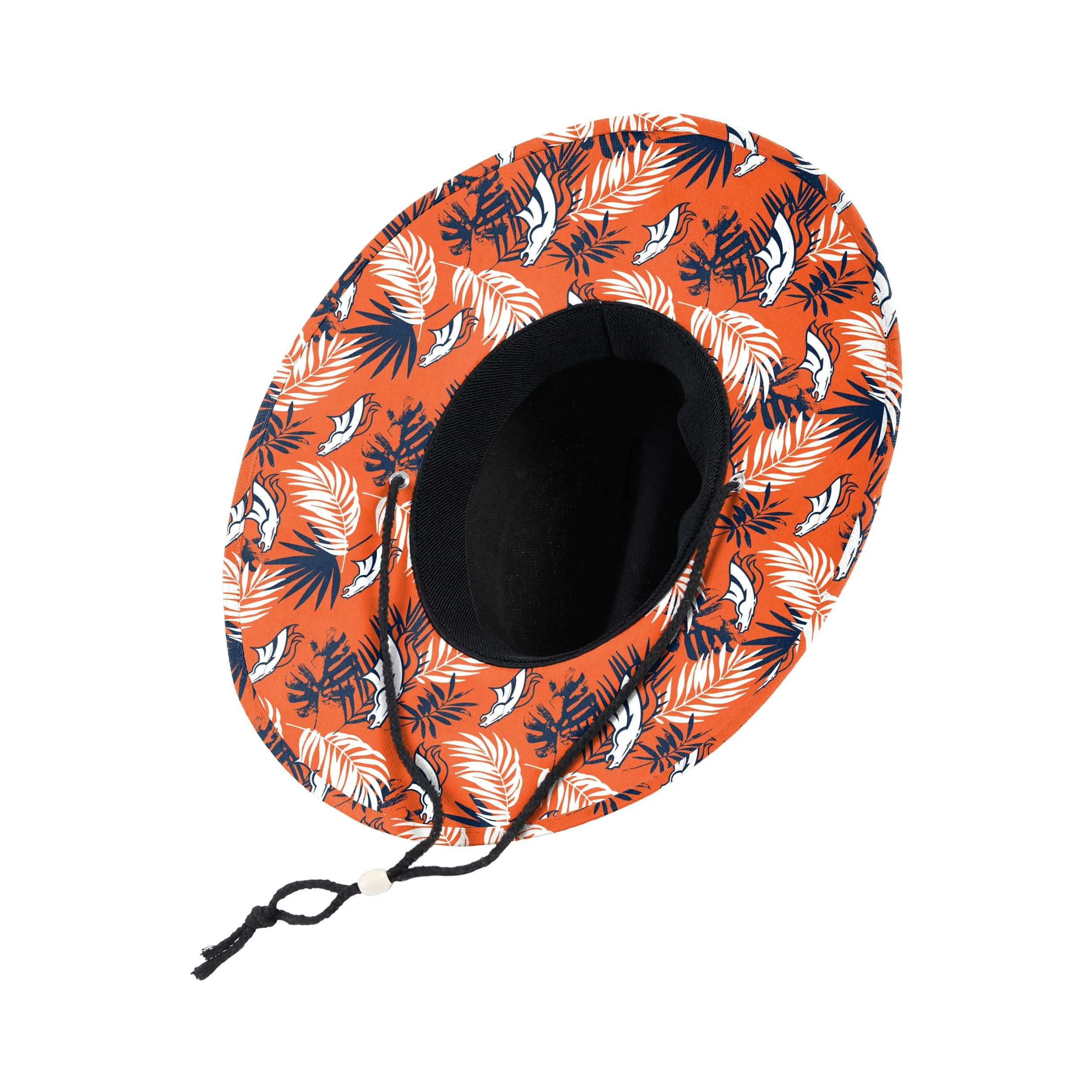 Denver Broncos NFL Team Color Straw Hat - Image 2
