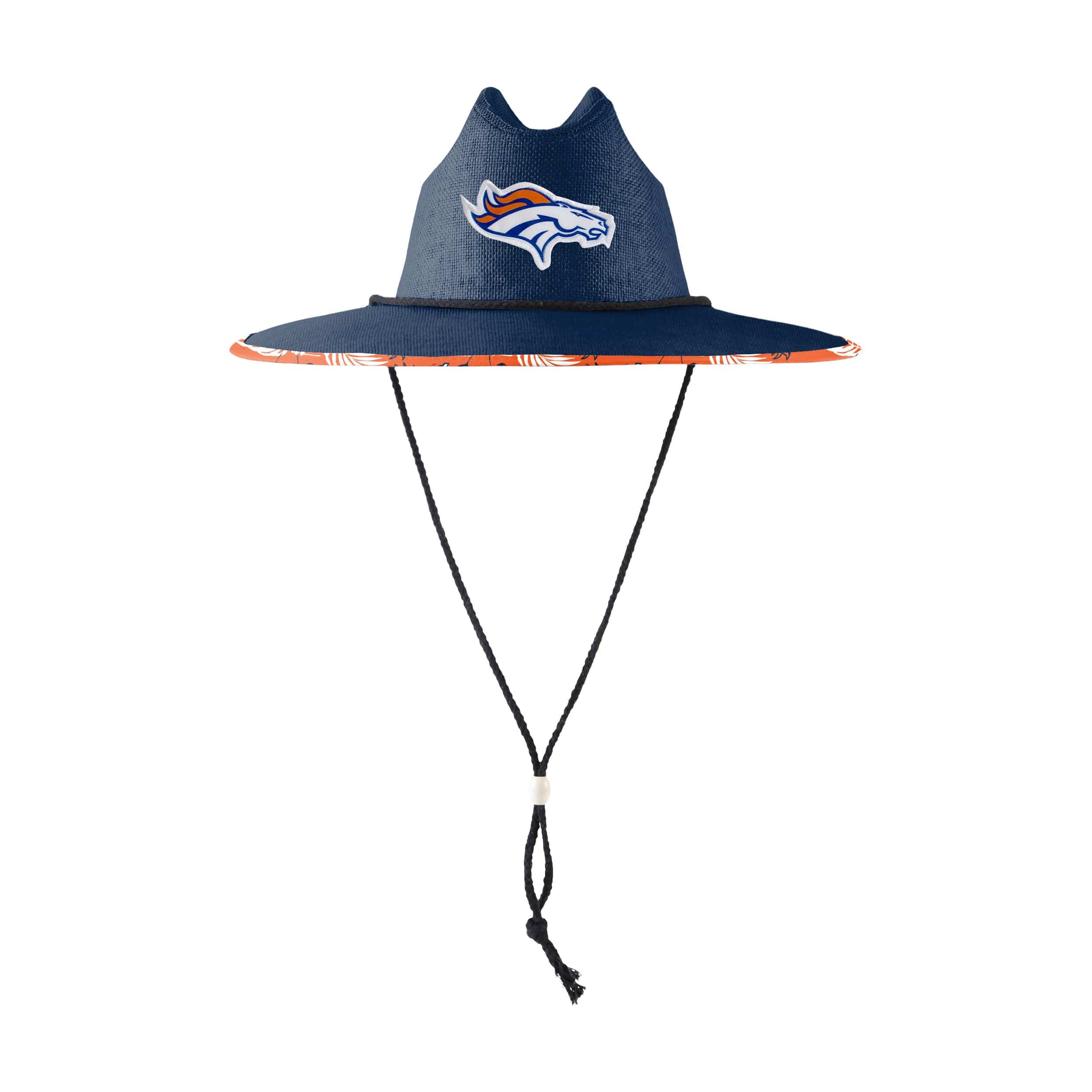 Denver Broncos NFL Team Color Straw Hat - Image 6