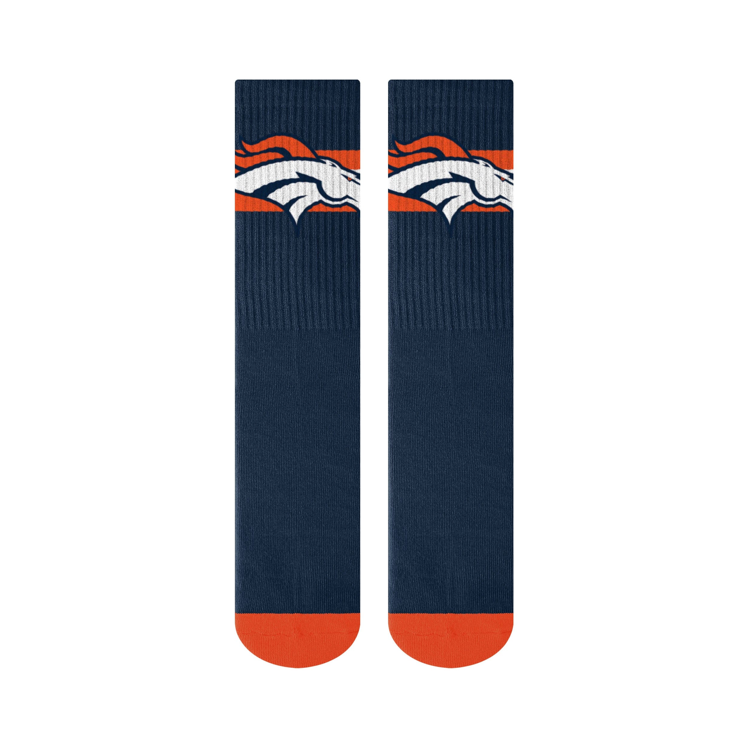 Denver Broncos NFL Team Stripe Crew Socks - Image 4