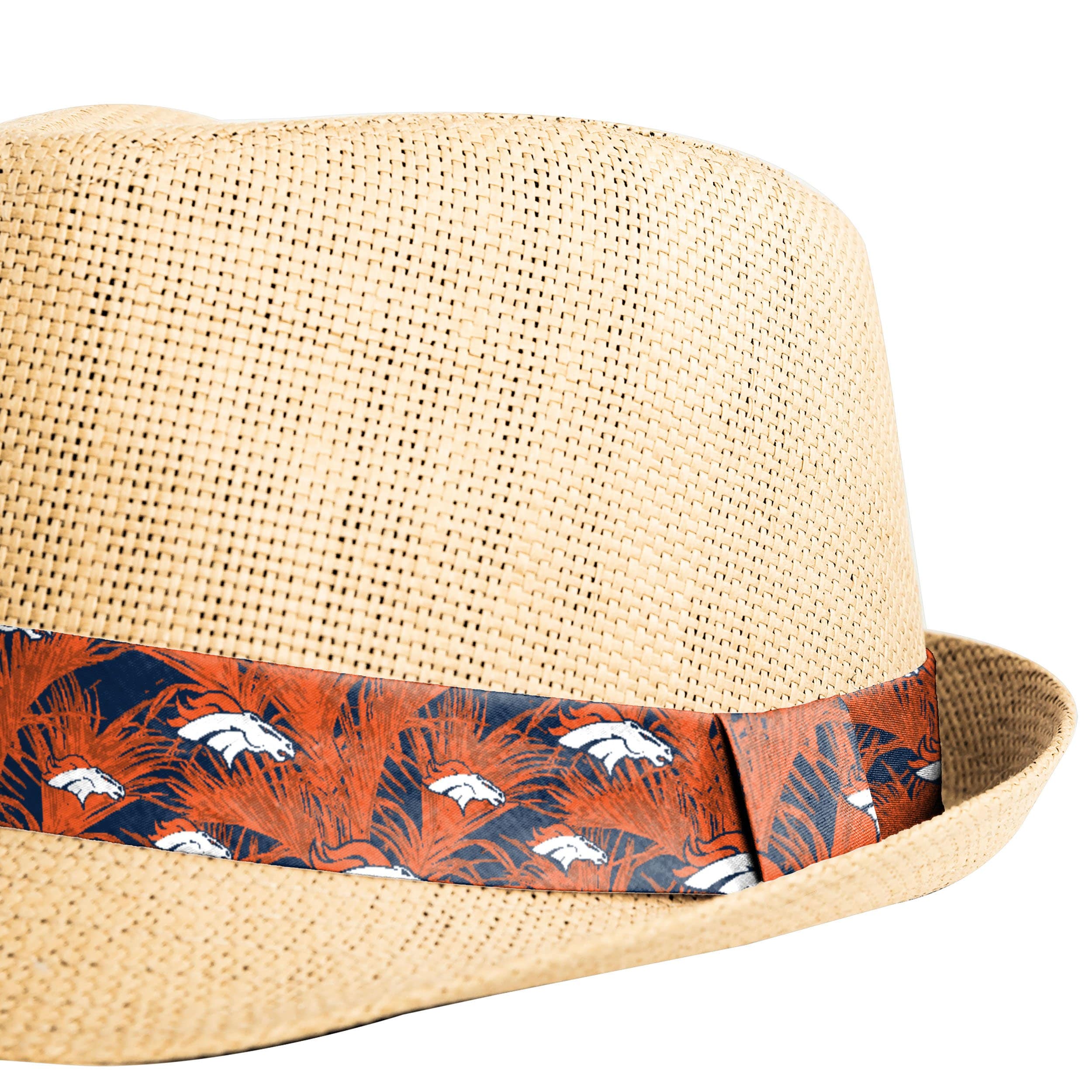Denver Broncos NFL Trilby Straw Hat - Image 3