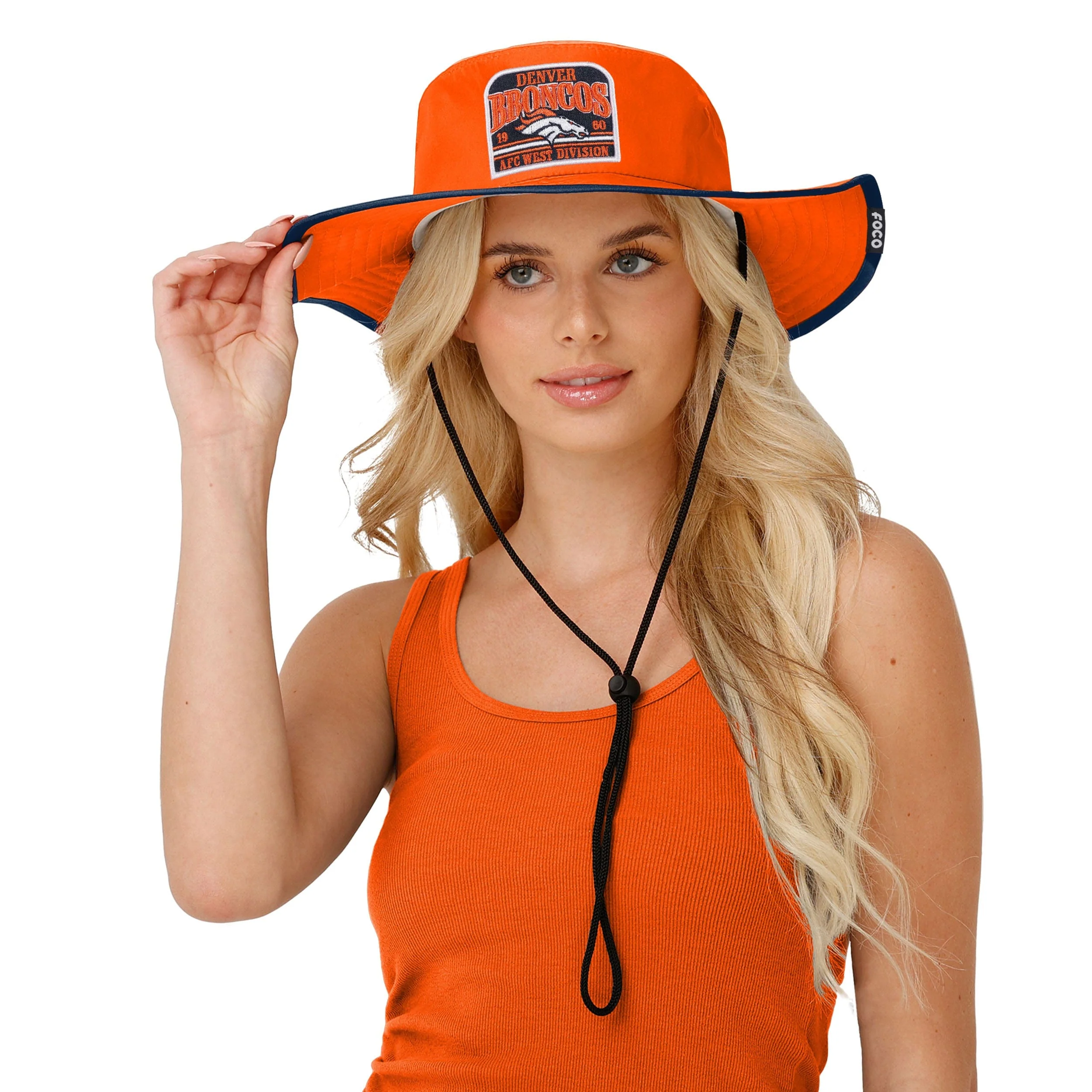 Denver Broncos NFL Truckstop Patch Boonie Hat - Image 2