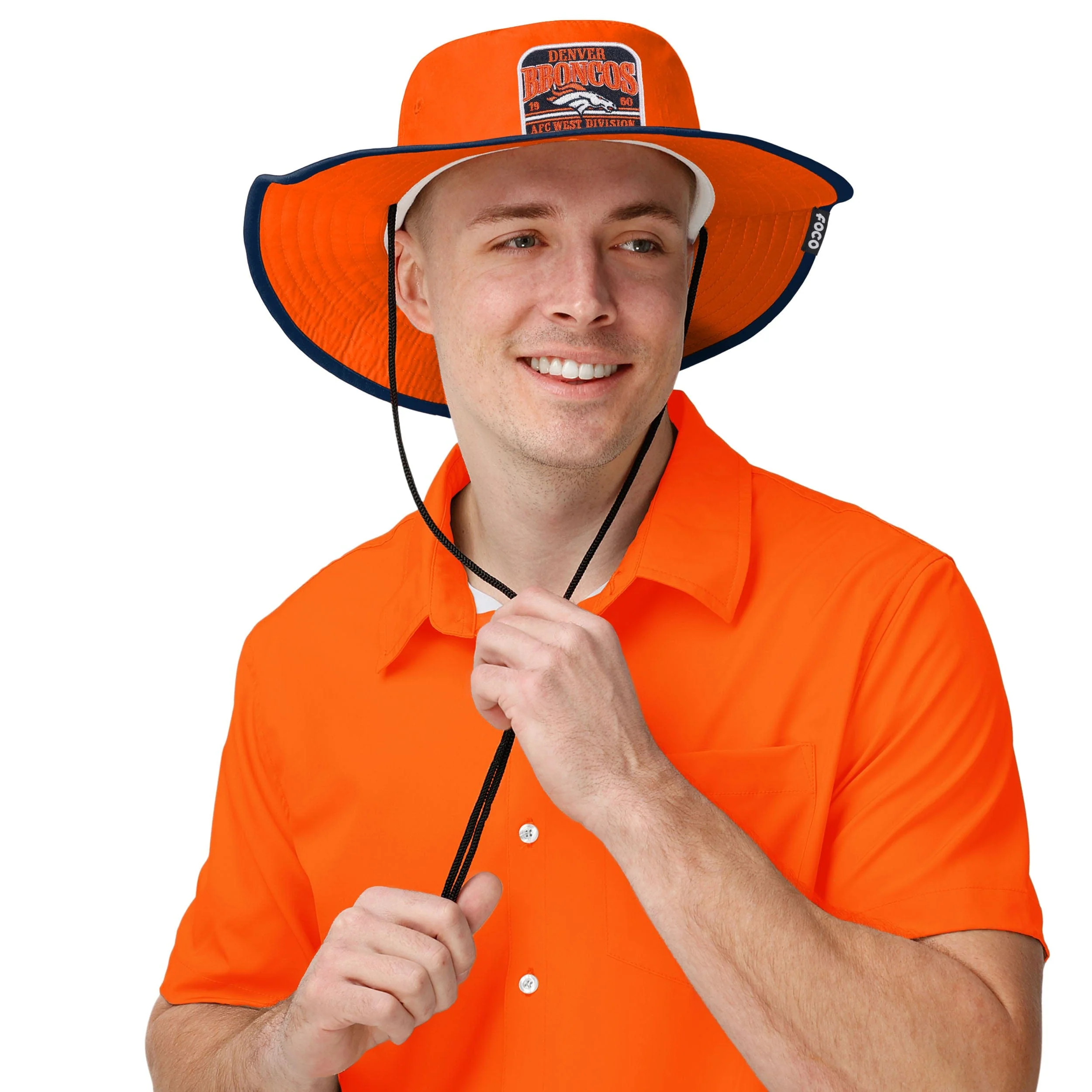 Denver Broncos NFL Truckstop Patch Boonie Hat - Image 3