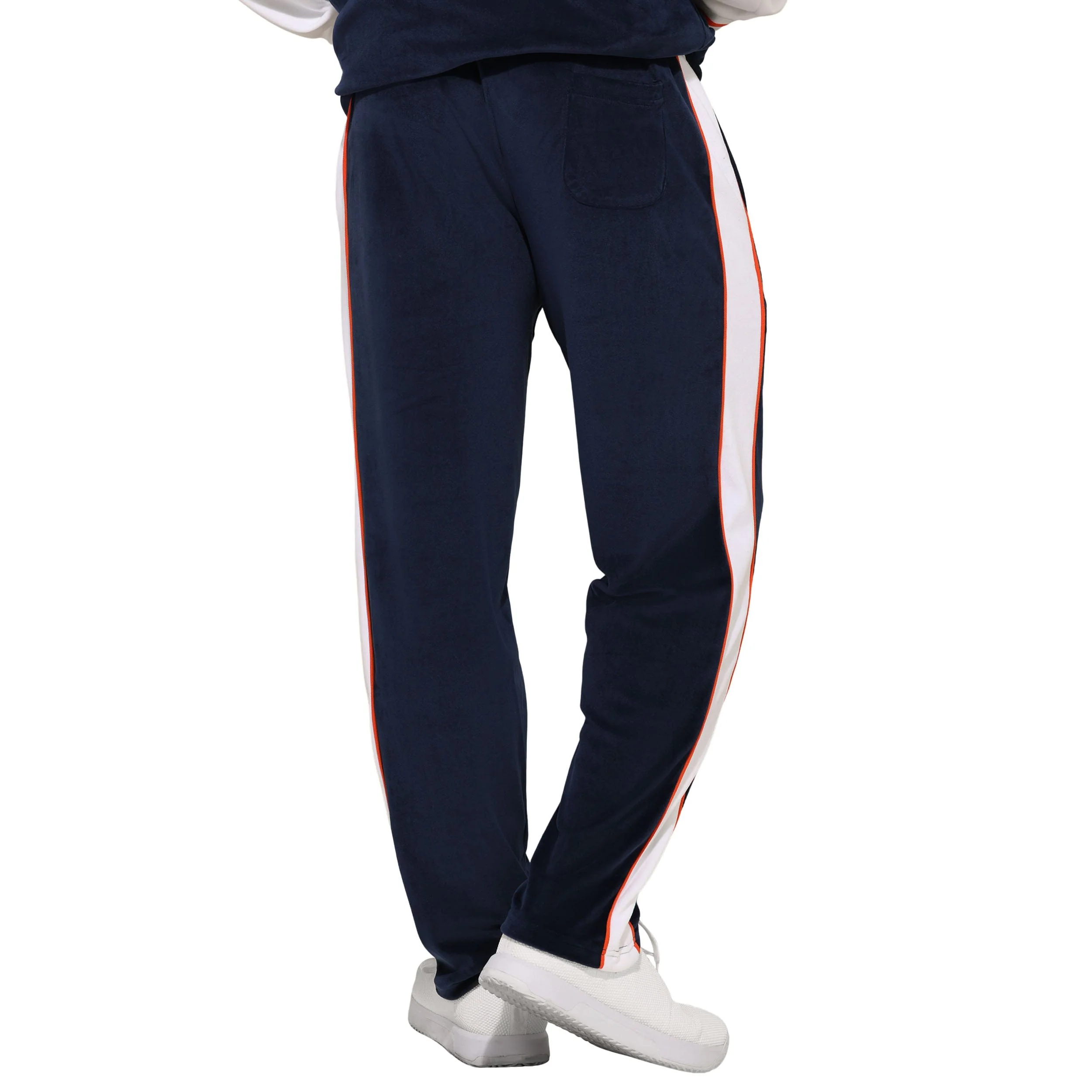 Denver Broncos NFL Two Tone Velour Pants - Image 2