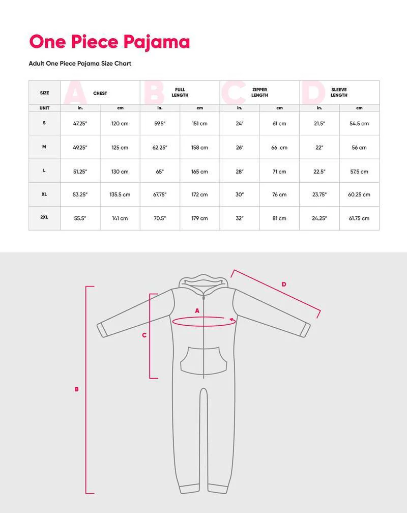 Denver Broncos NFL Ugly Pattern One Piece Pajamas - Image 3