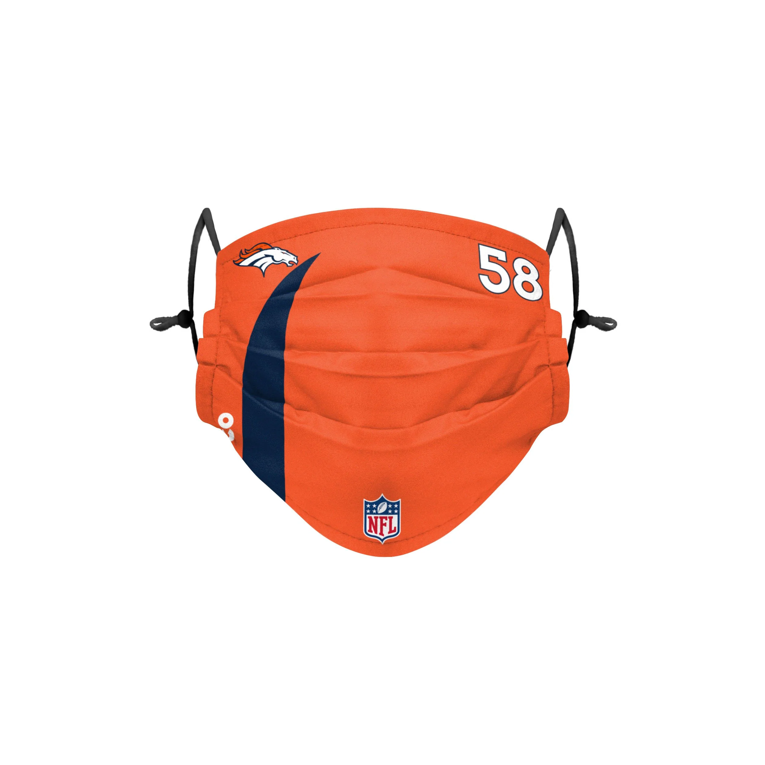 Denver Broncos NFL Von Miller On-Field Sideline Face Cover