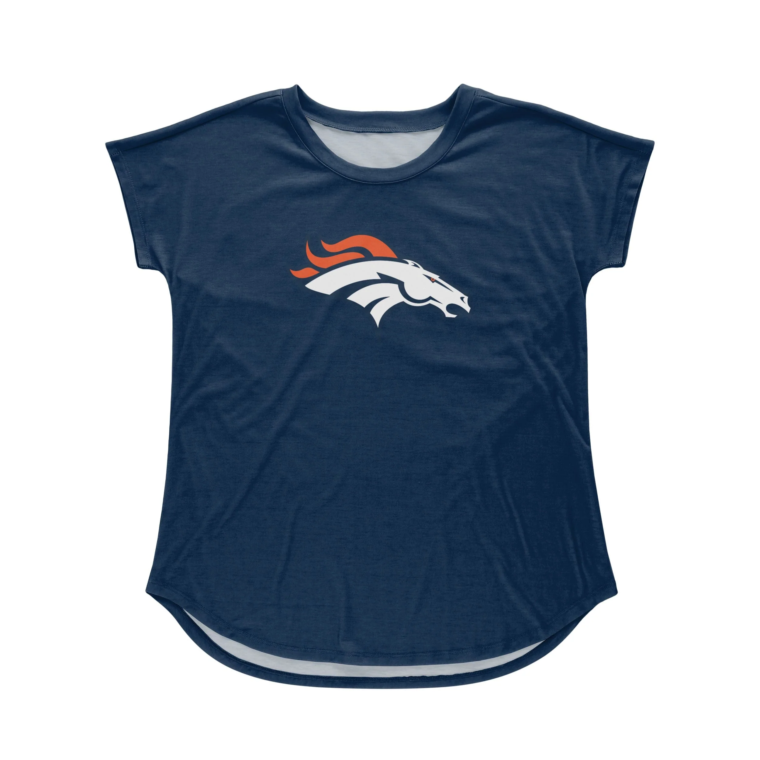 Denver Broncos NFL Womens Big Logo Tunic Top - Image 3