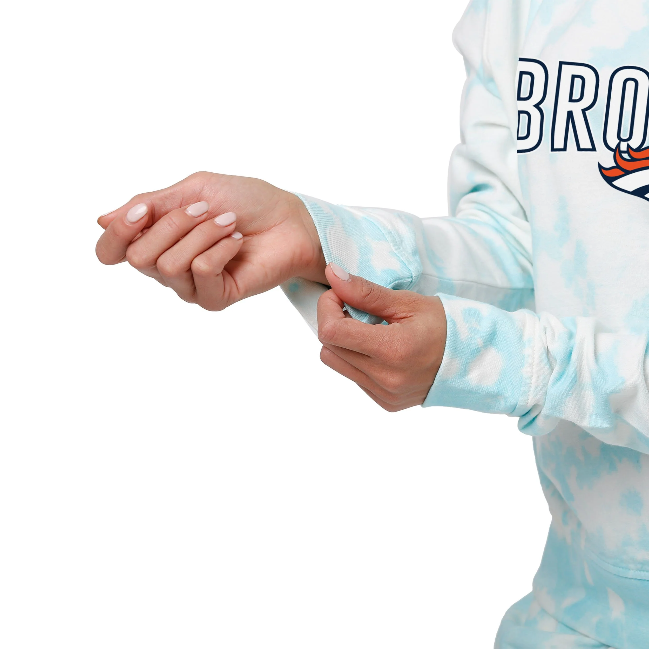 Denver Broncos NFL Womens Cloud Coverage Sweater - Image 3