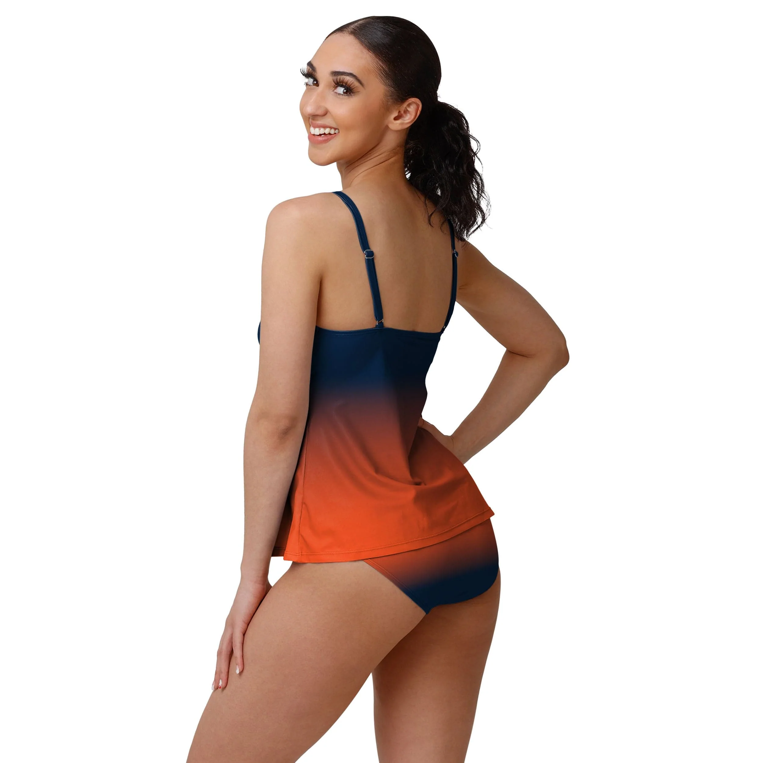 Denver Broncos NFL Womens Gametime Gradient Bikini Bottom - Image 4