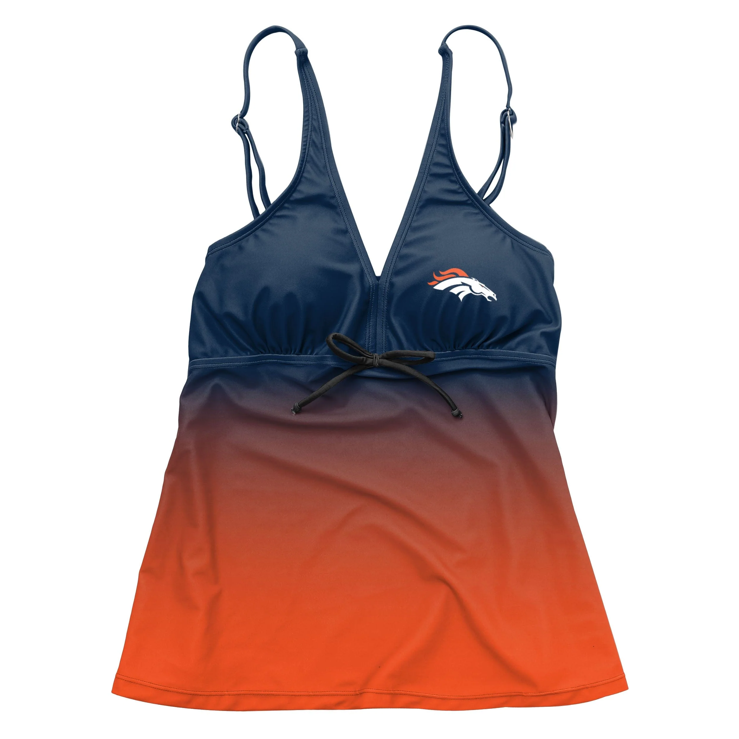 Denver Broncos NFL Womens Gametime Gradient Tankini - Image 2