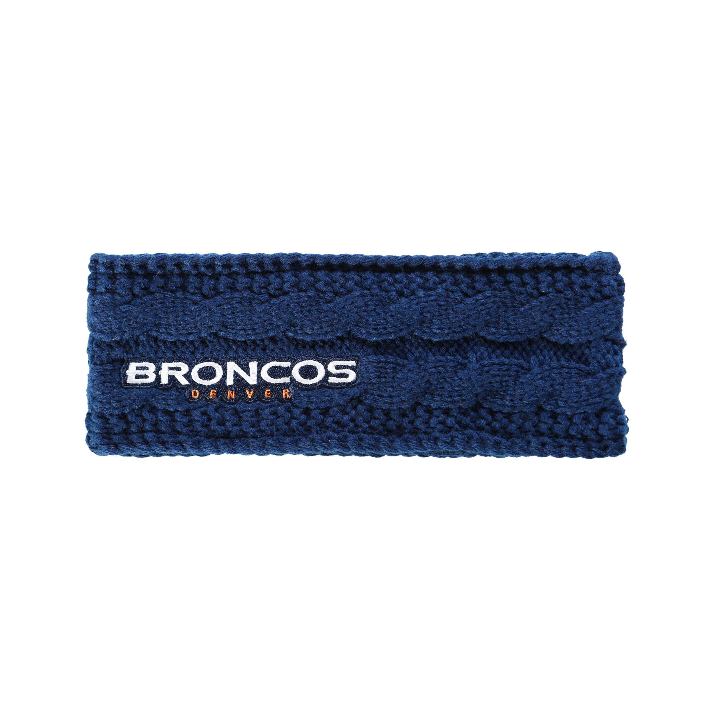 Denver Broncos NFL Womens Knit Fit Headband - Image 2