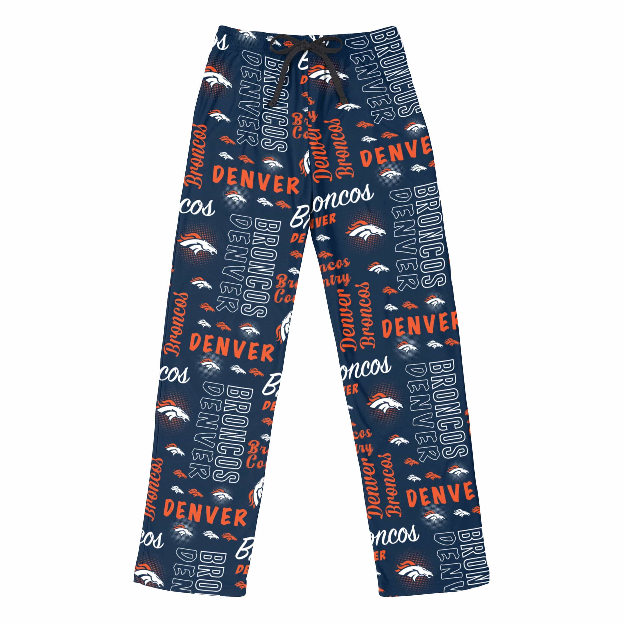 Denver Broncos NFL Womens Mini Print Lounge Pants - Image 4