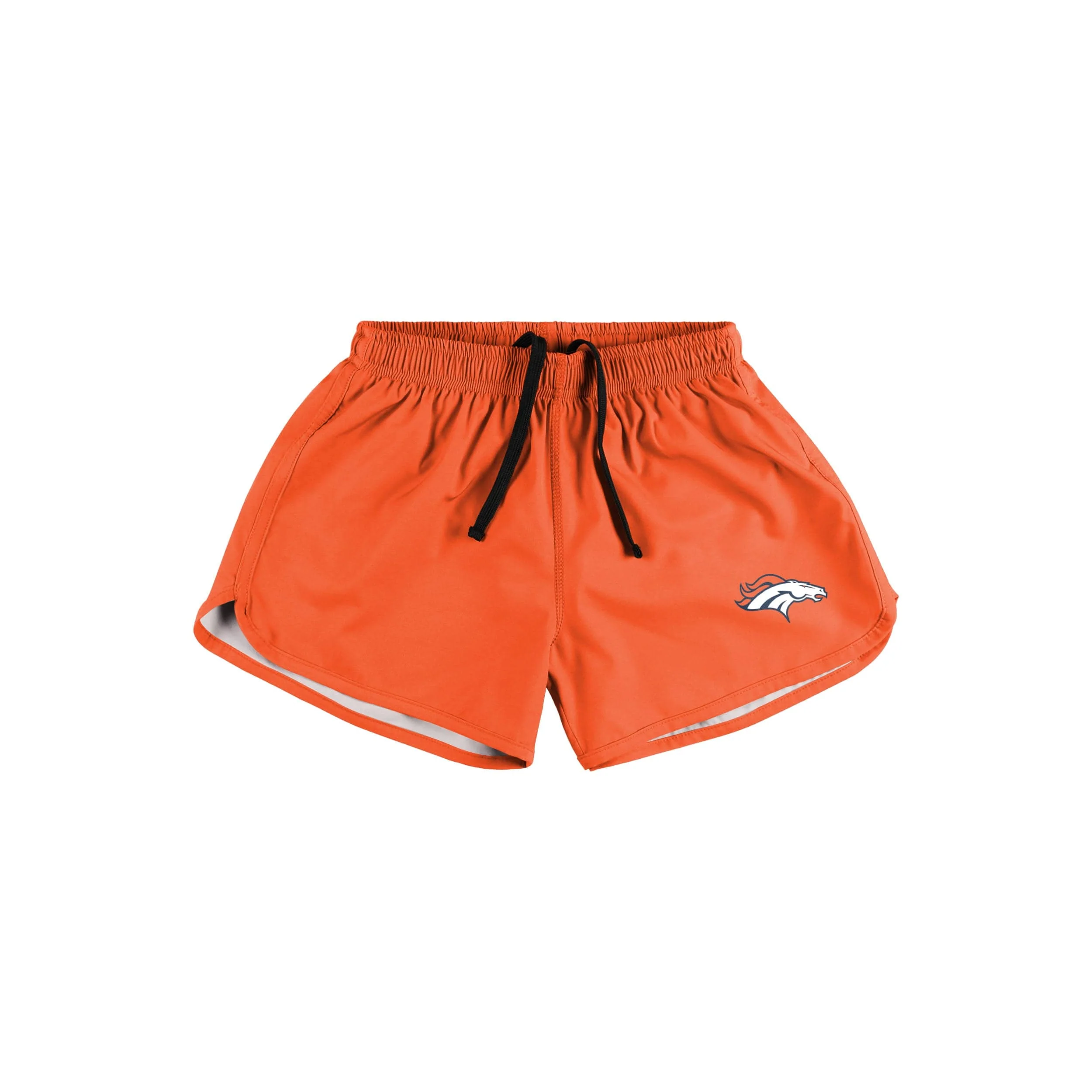 Denver Broncos NFL Womens Solid Running Shorts - Image 3