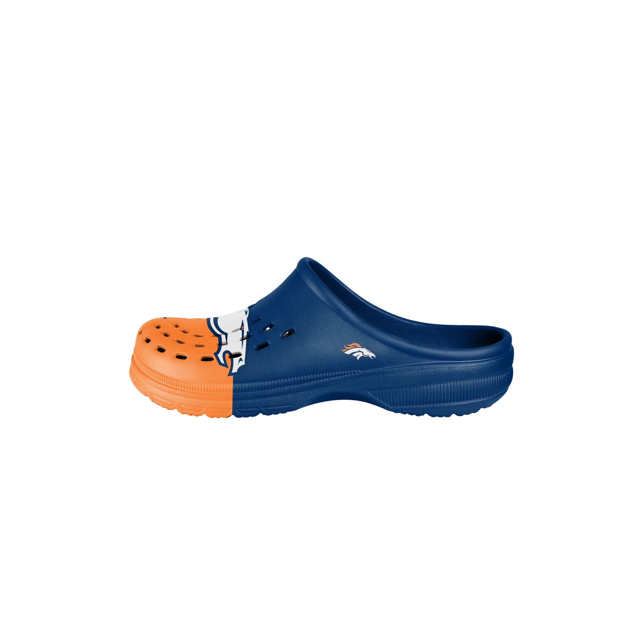 Denver Broncos NFL Youth Colorblock Big Logo Clog - Image 4