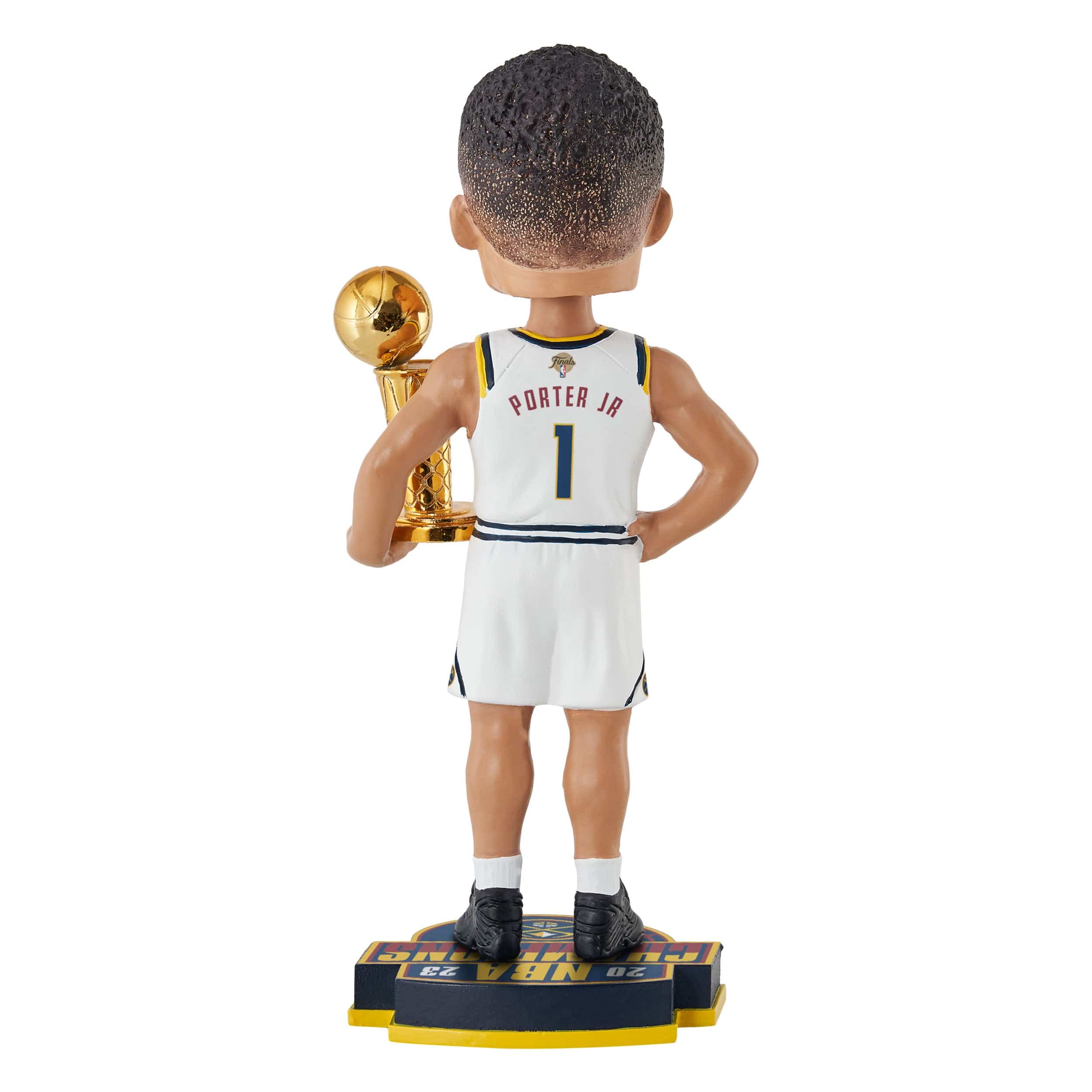 Denver Nuggets 2023 NBA Champions Michael Porter Jr Alternate Uniform Bobblehead - Image 2