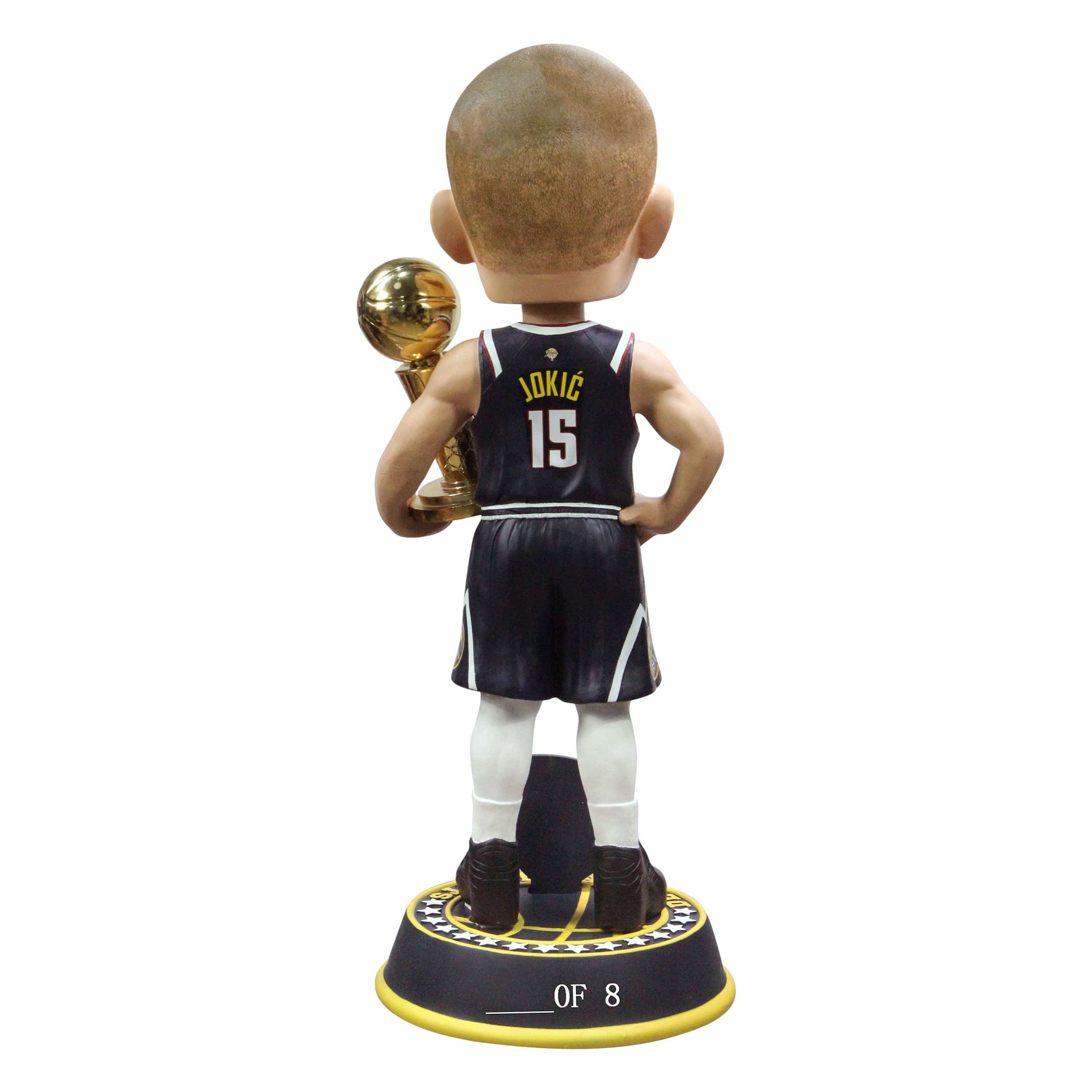 Denver Nuggets 2023 NBA Champions Nikola Jokic 3 Ft Bobblehead - Image 5