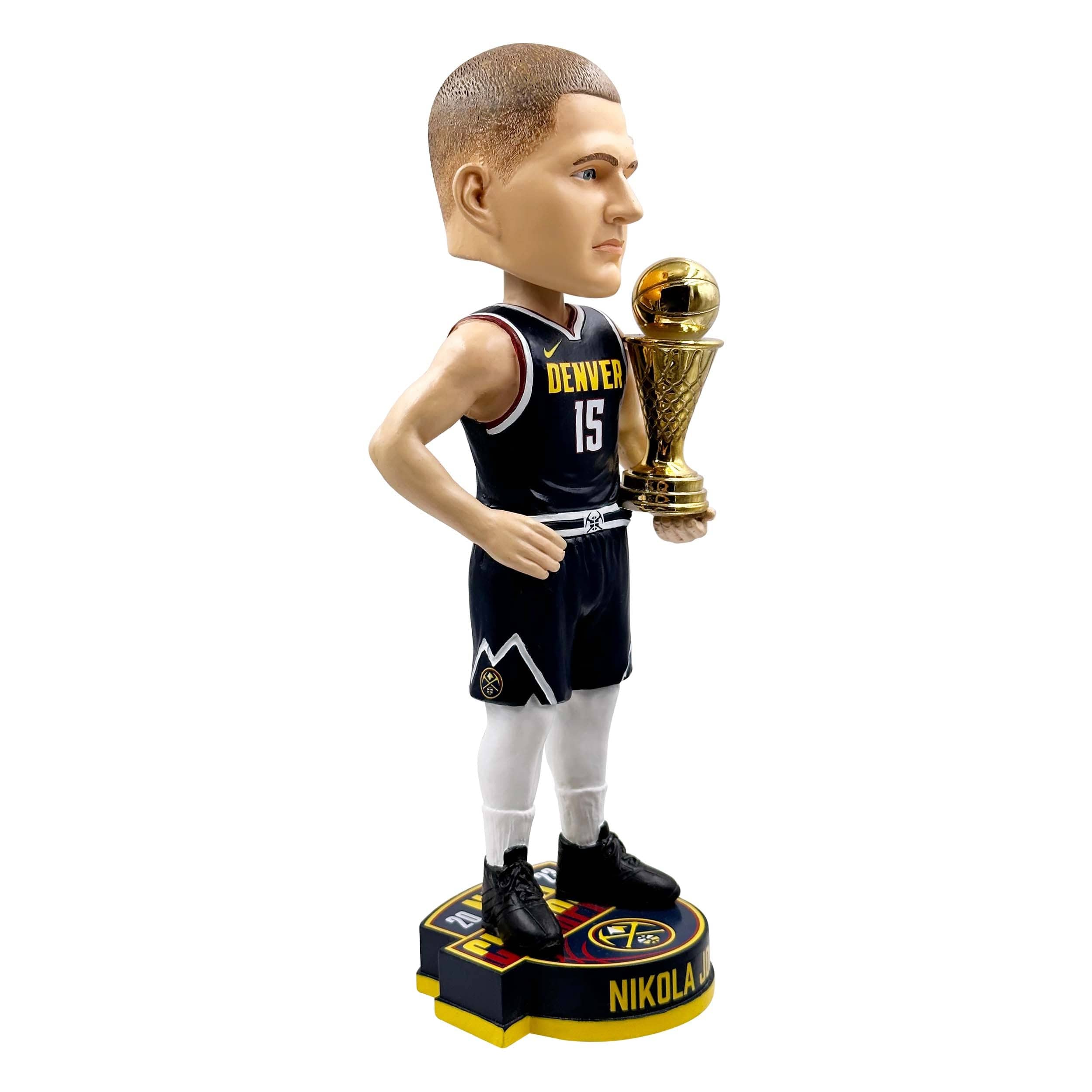 Denver Nuggets 2023 NBA Champions Nikola Jokic MVP Bobblehead - Image 4