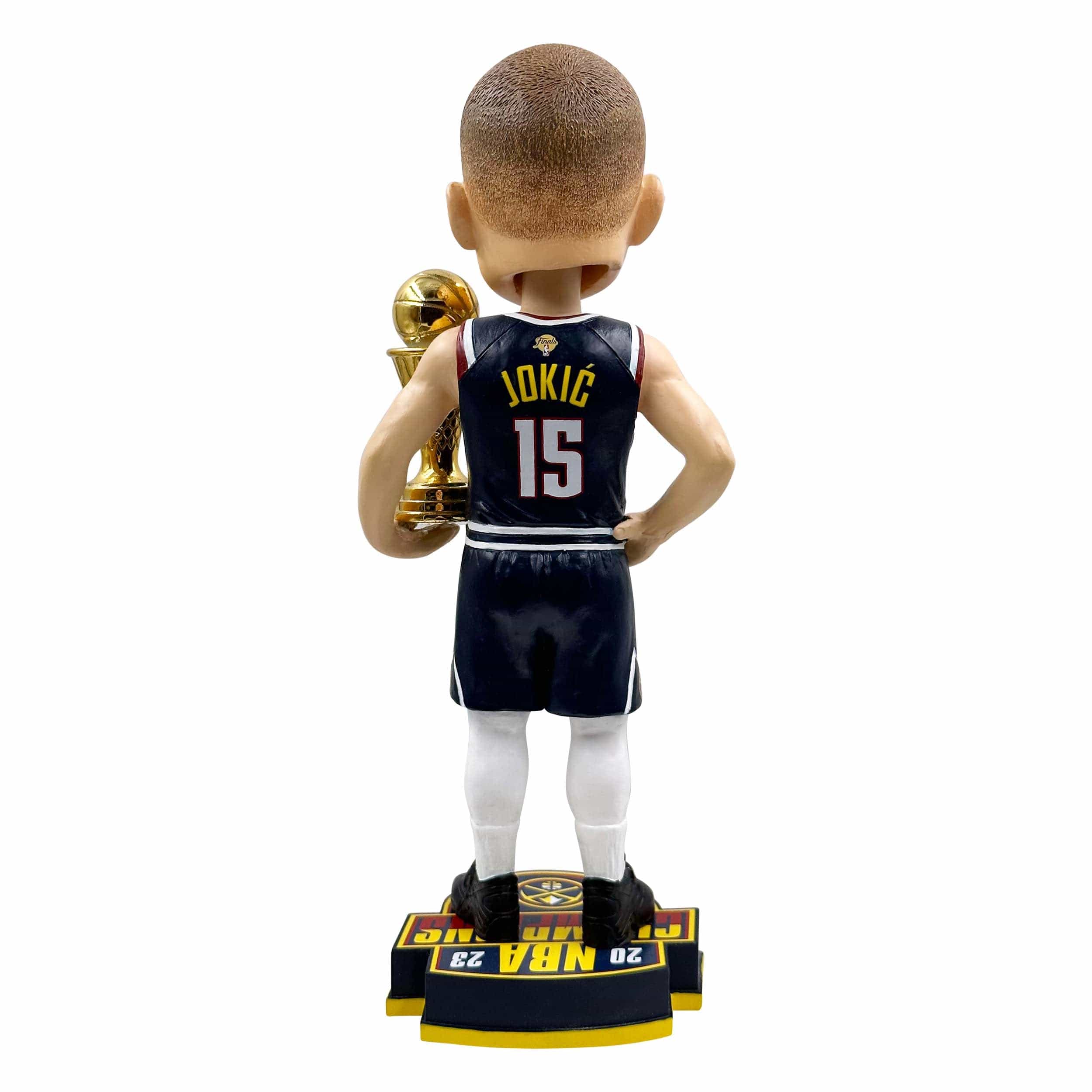 Denver Nuggets 2023 NBA Champions Nikola Jokic MVP Bobblehead - Image 5
