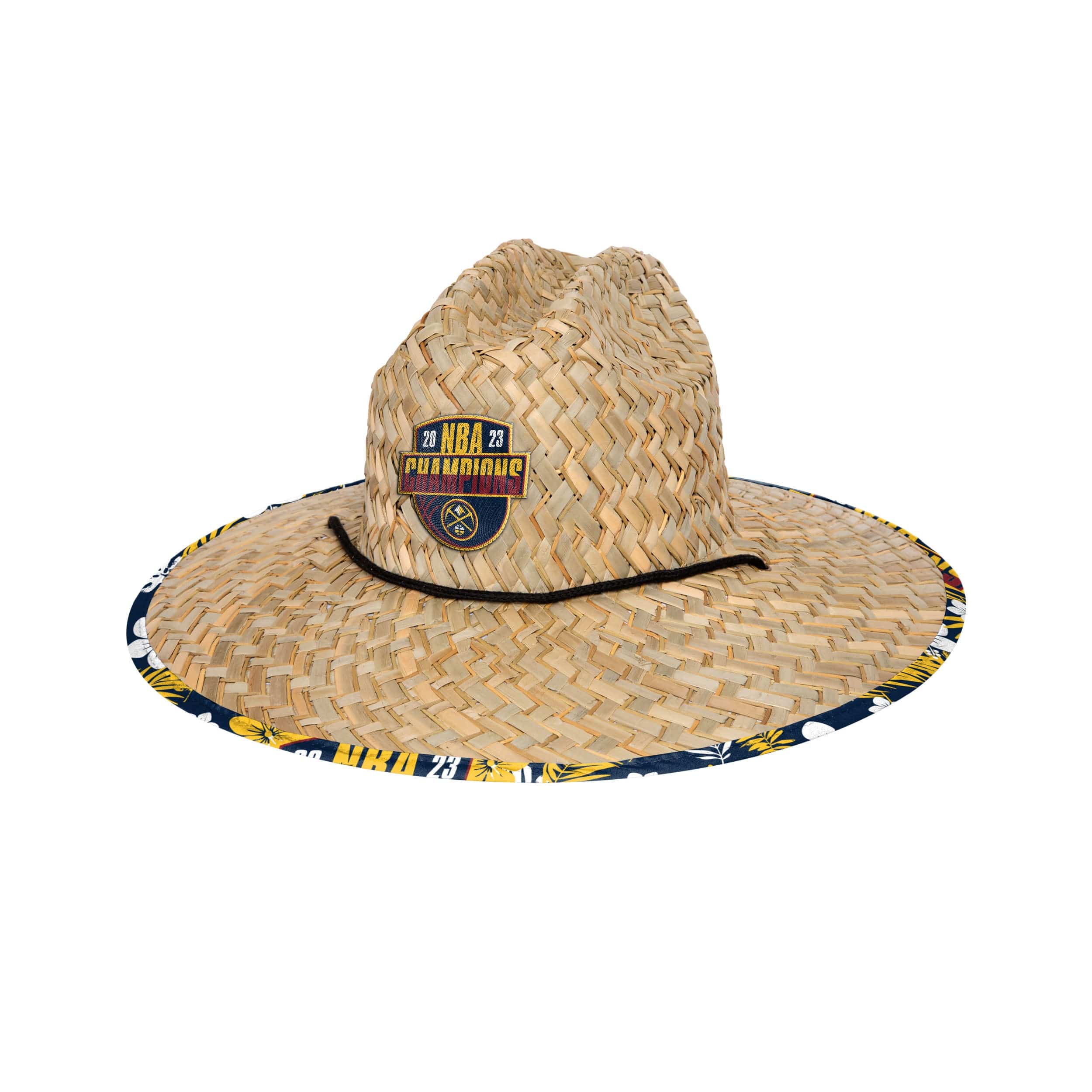 Denver Nuggets 2023 NBA Champions Straw Hat - Image 3