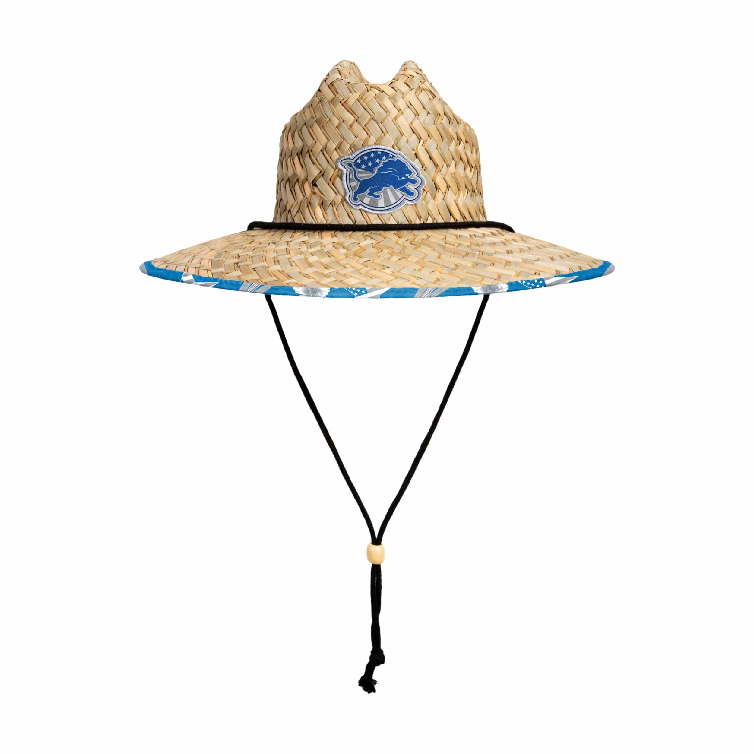 Detroit Lions NFL Americana Straw Hat - Image 3