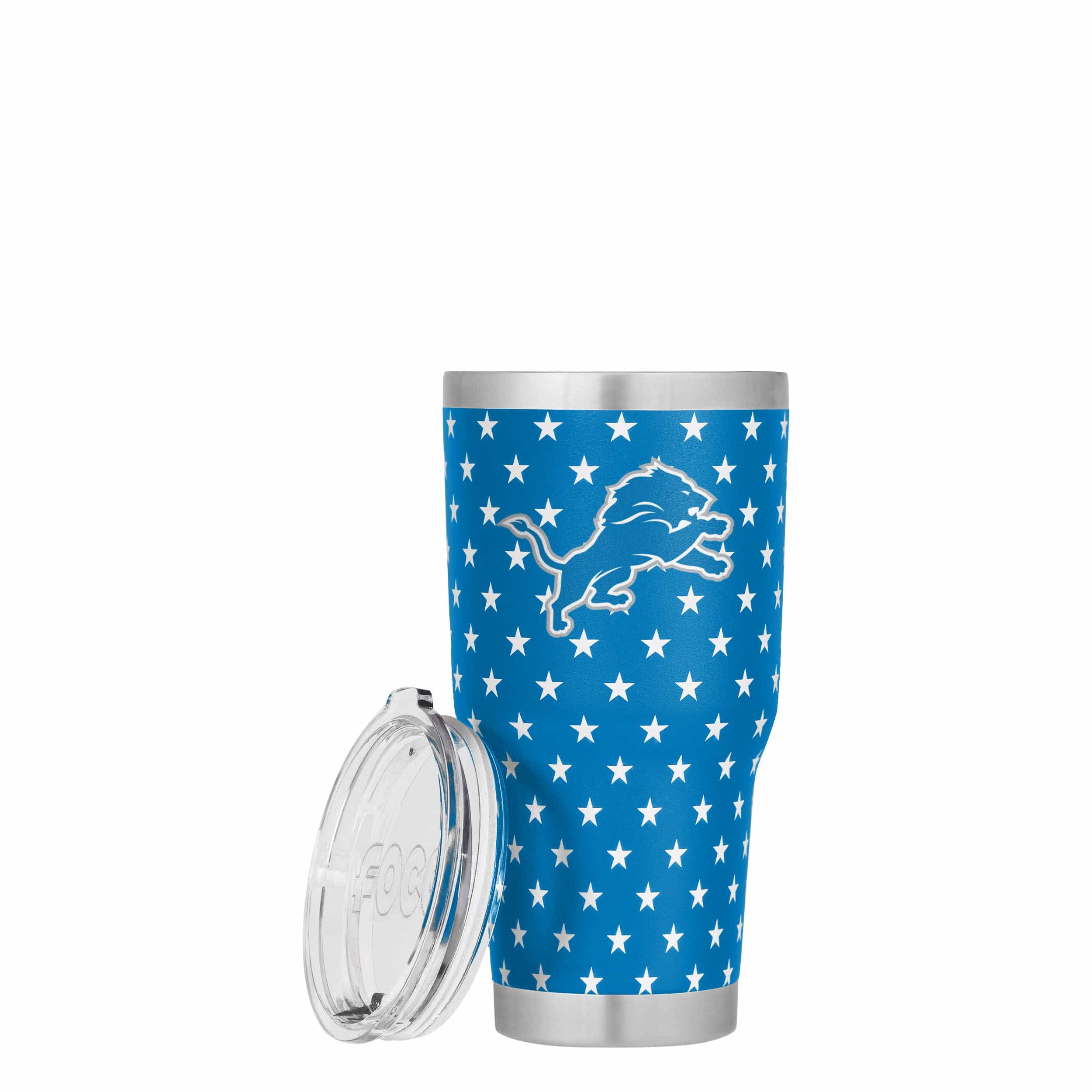 Detroit Lions NFL Americana Team Logo 30 oz Tumbler - Image 2