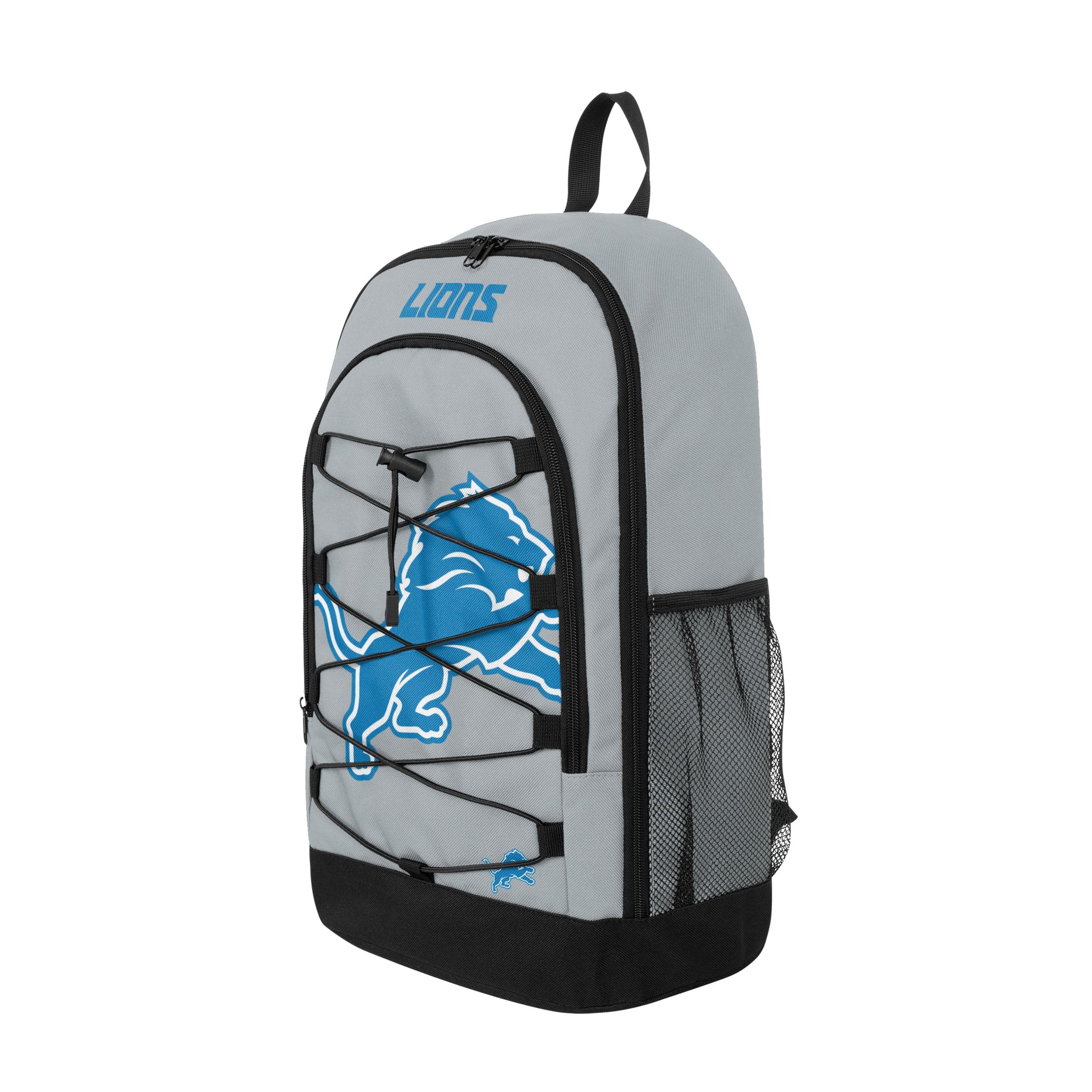 Detroit Lions NFL Big Logo Bungee Backpack - Image 2