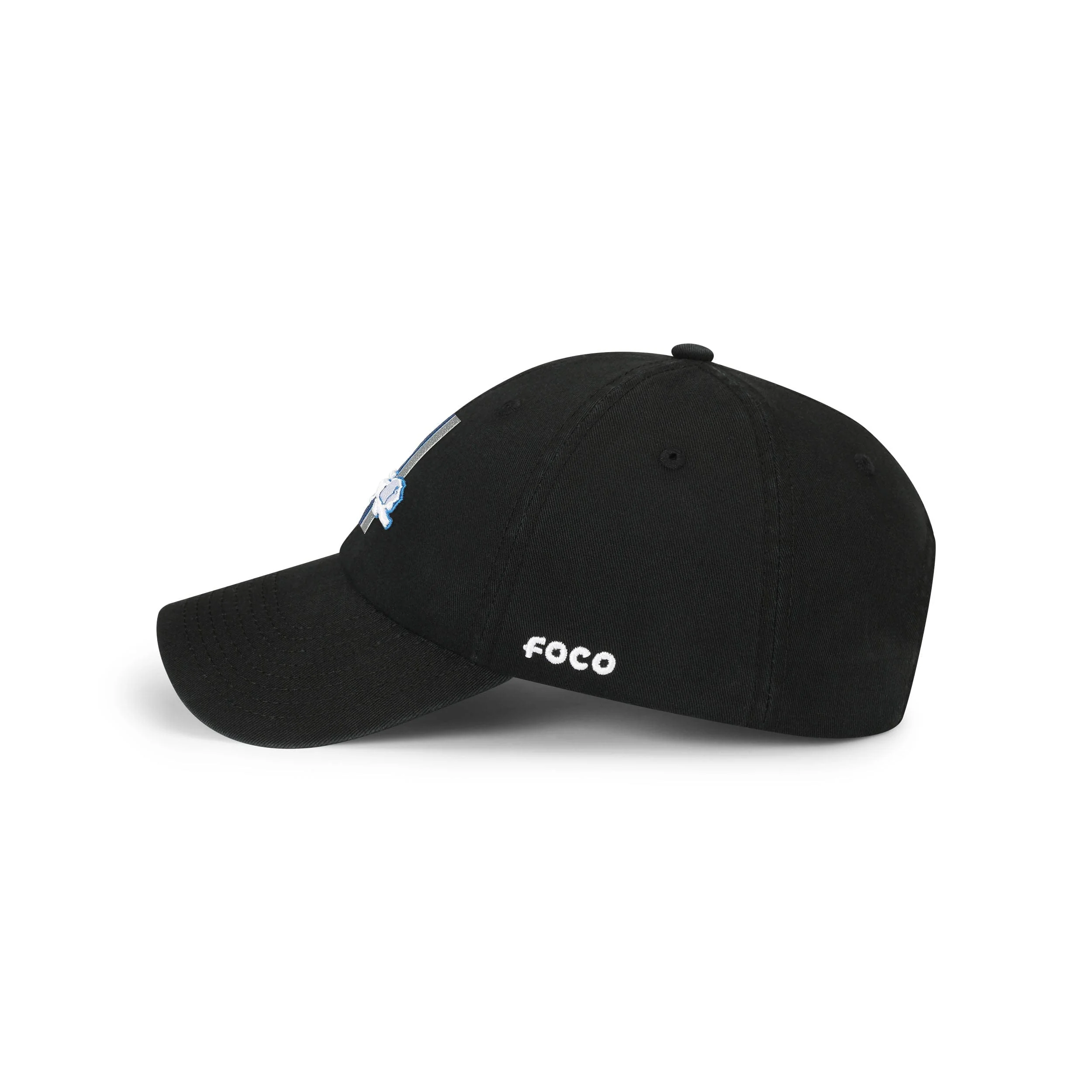 Detroit Lions NFL Black Retro Logo Casual Cap - Image 2