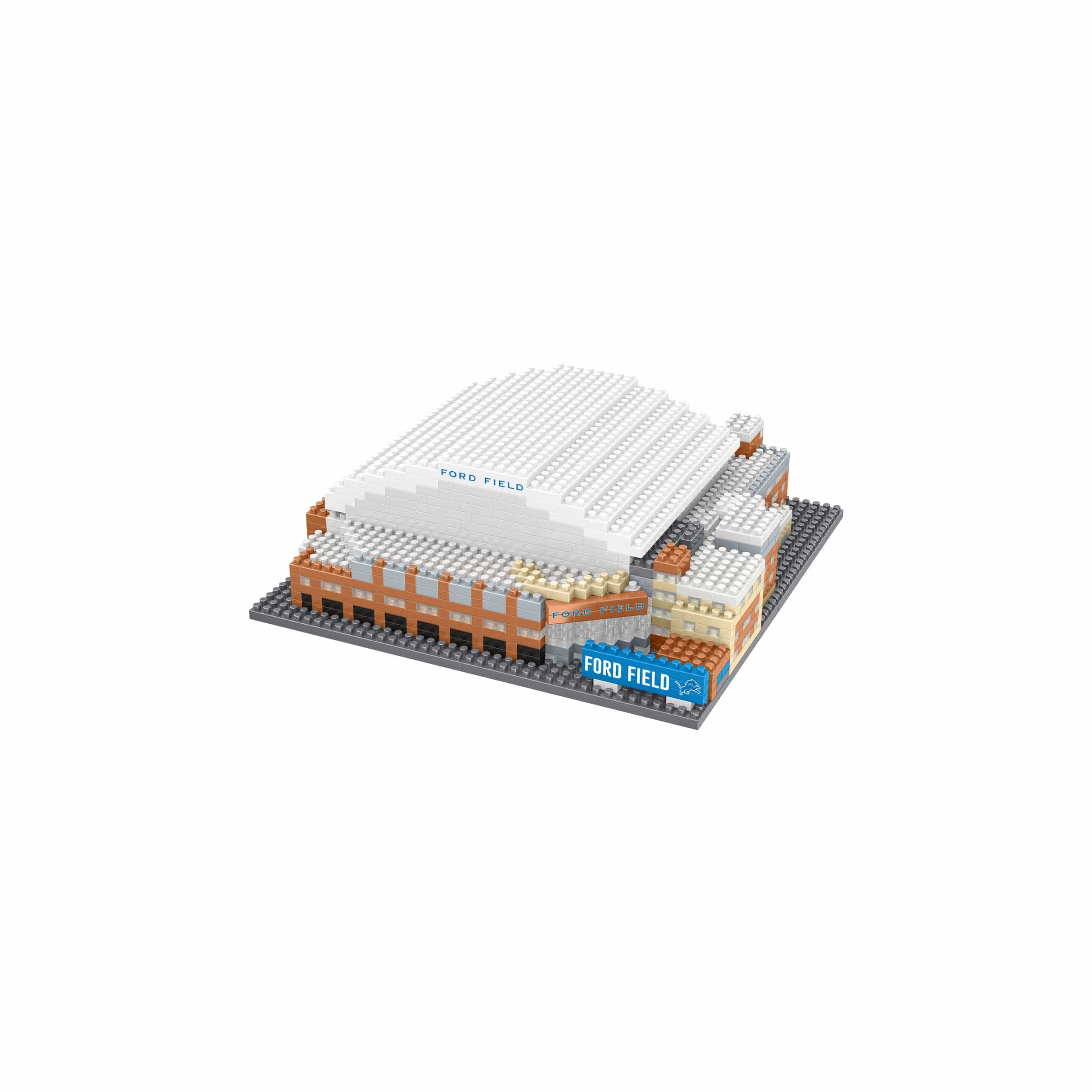 Detroit Lions NFL BRXLZ Ford Field Mini Stadium - Image 6