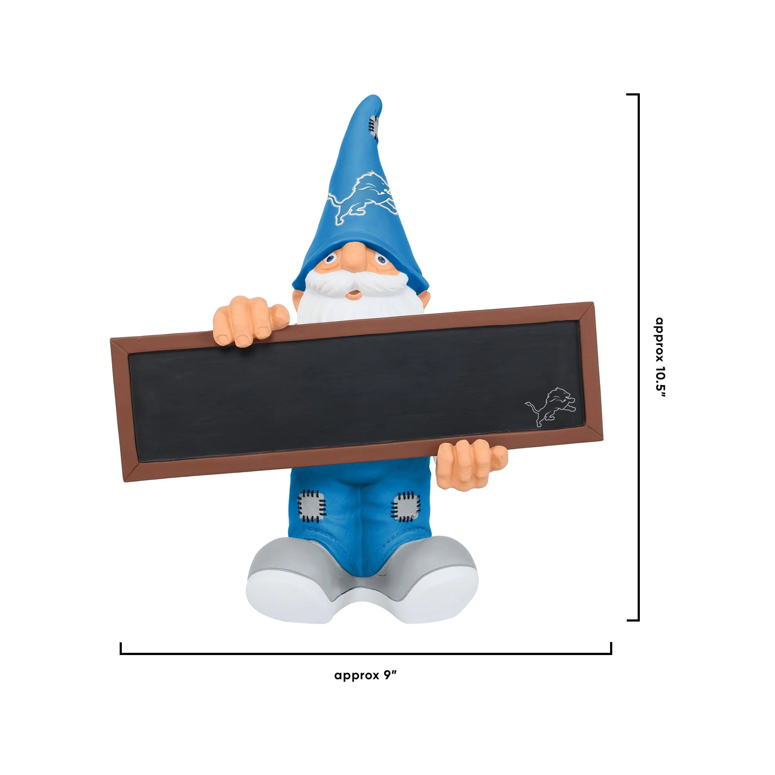 Detroit Lions NFL Chalkboard Sign Gnome - Image 4