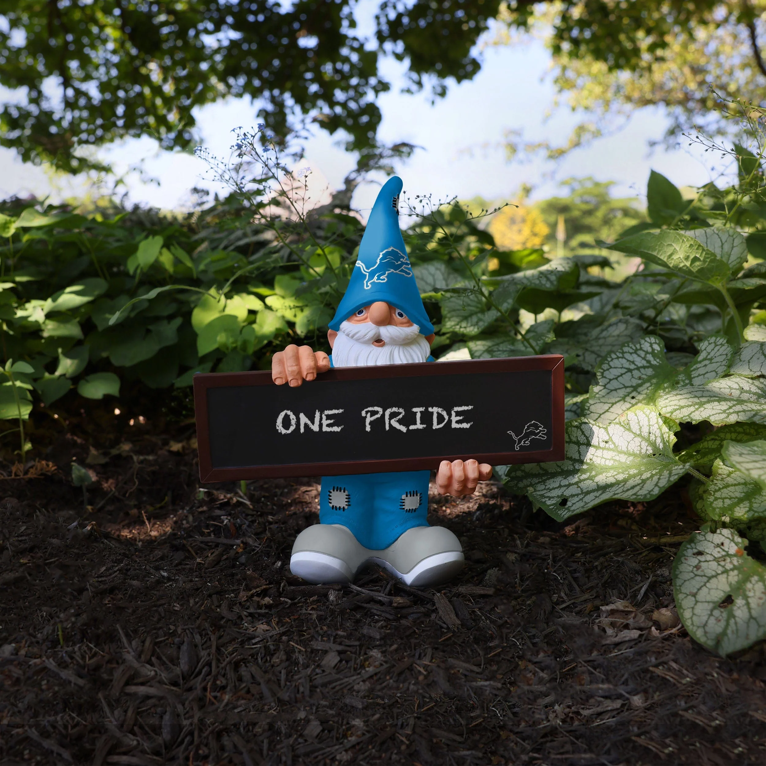 Detroit Lions NFL Chalkboard Sign Gnome - Image 5