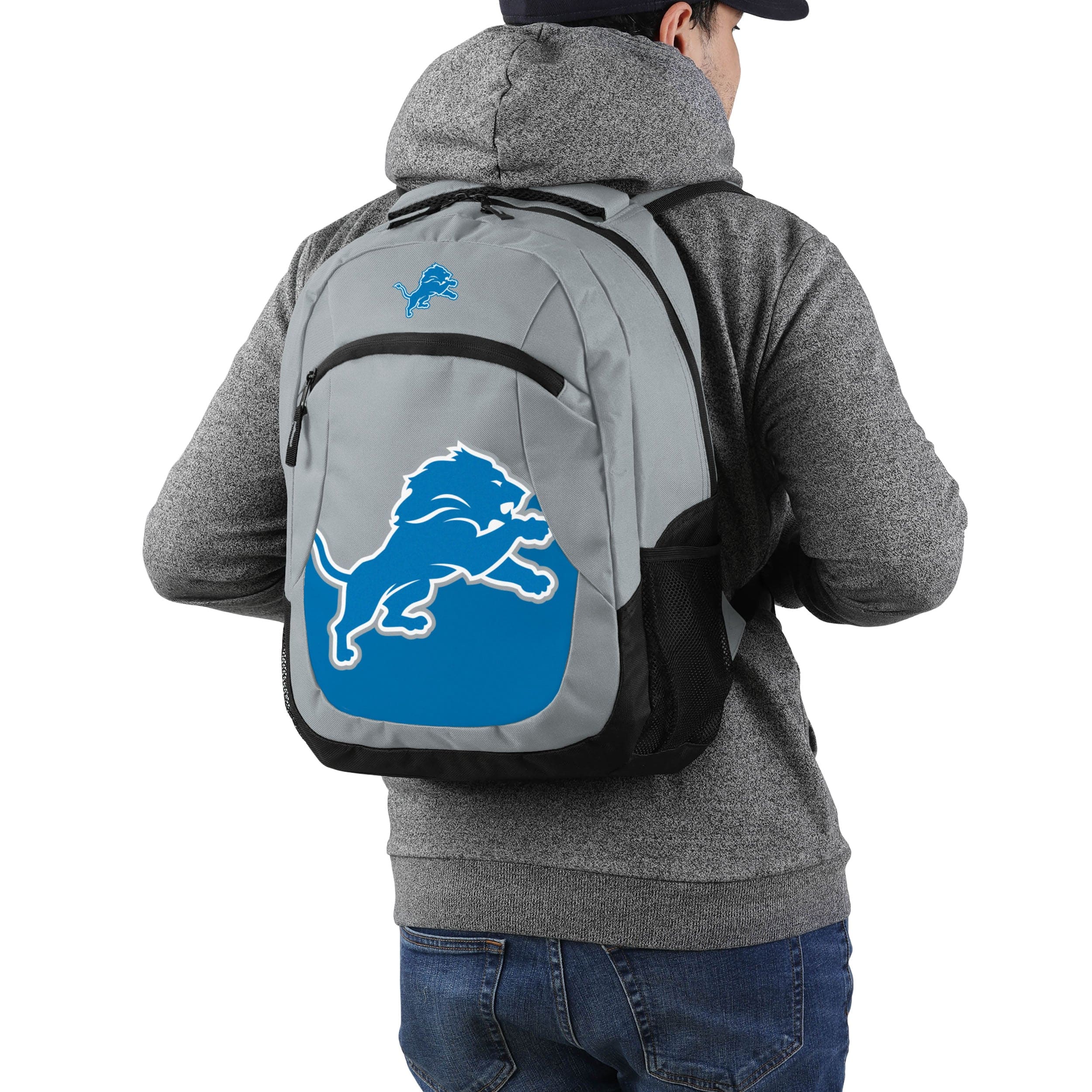 Detroit Lions NFL Colorblock Action Backpack - Image 5