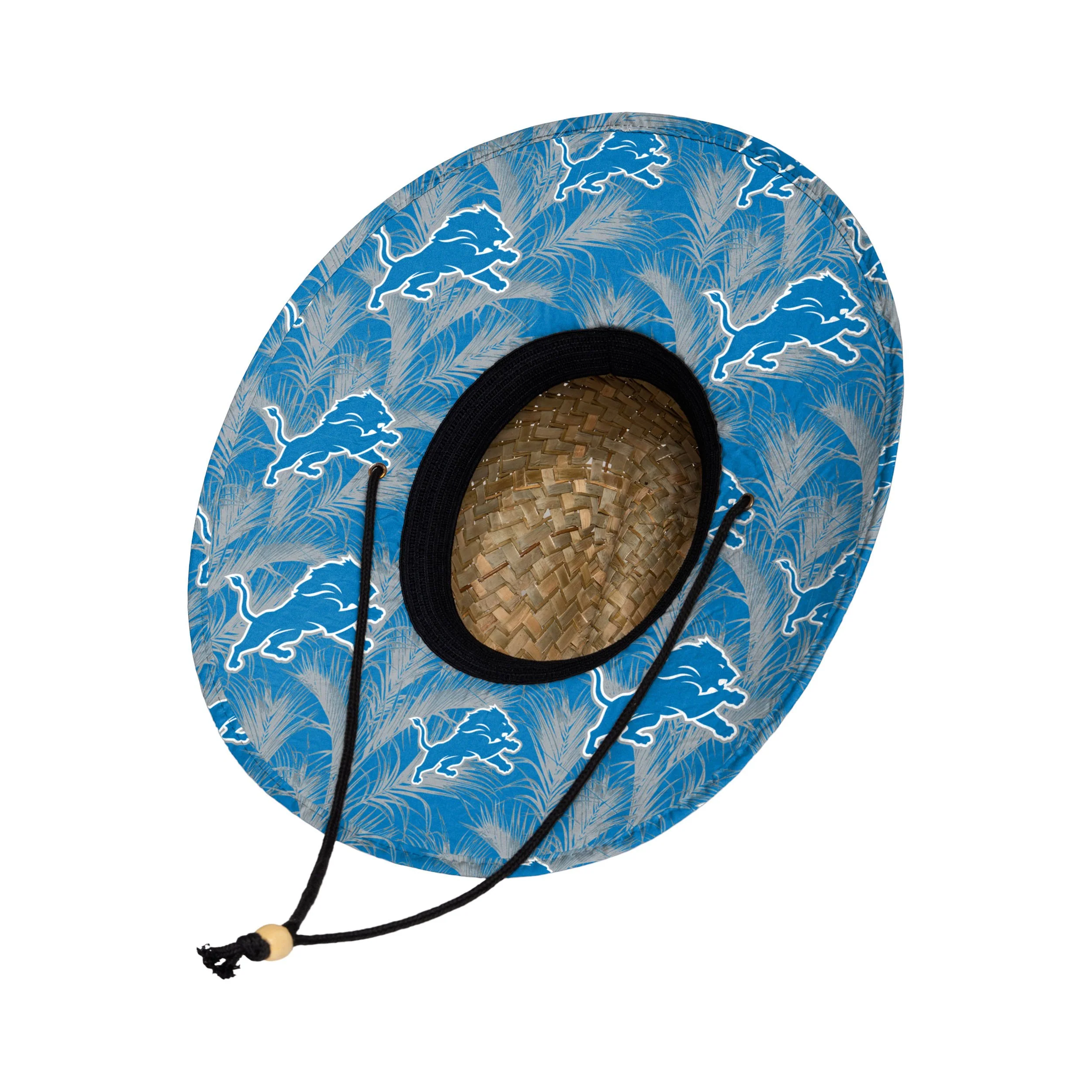 Detroit Lions NFL Floral Straw Hat - Image 2
