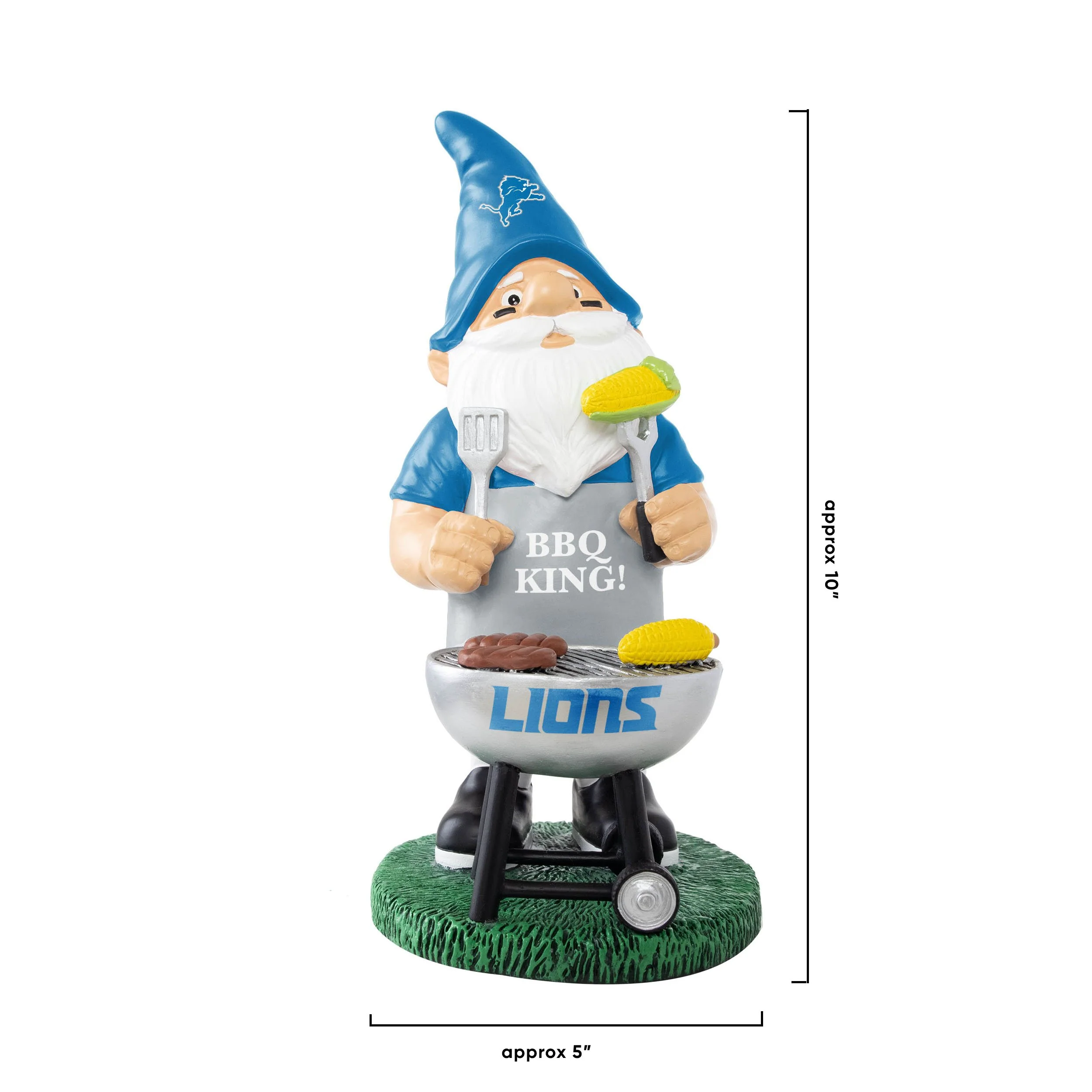 Detroit Lions NFL Grill Gnome - Image 4