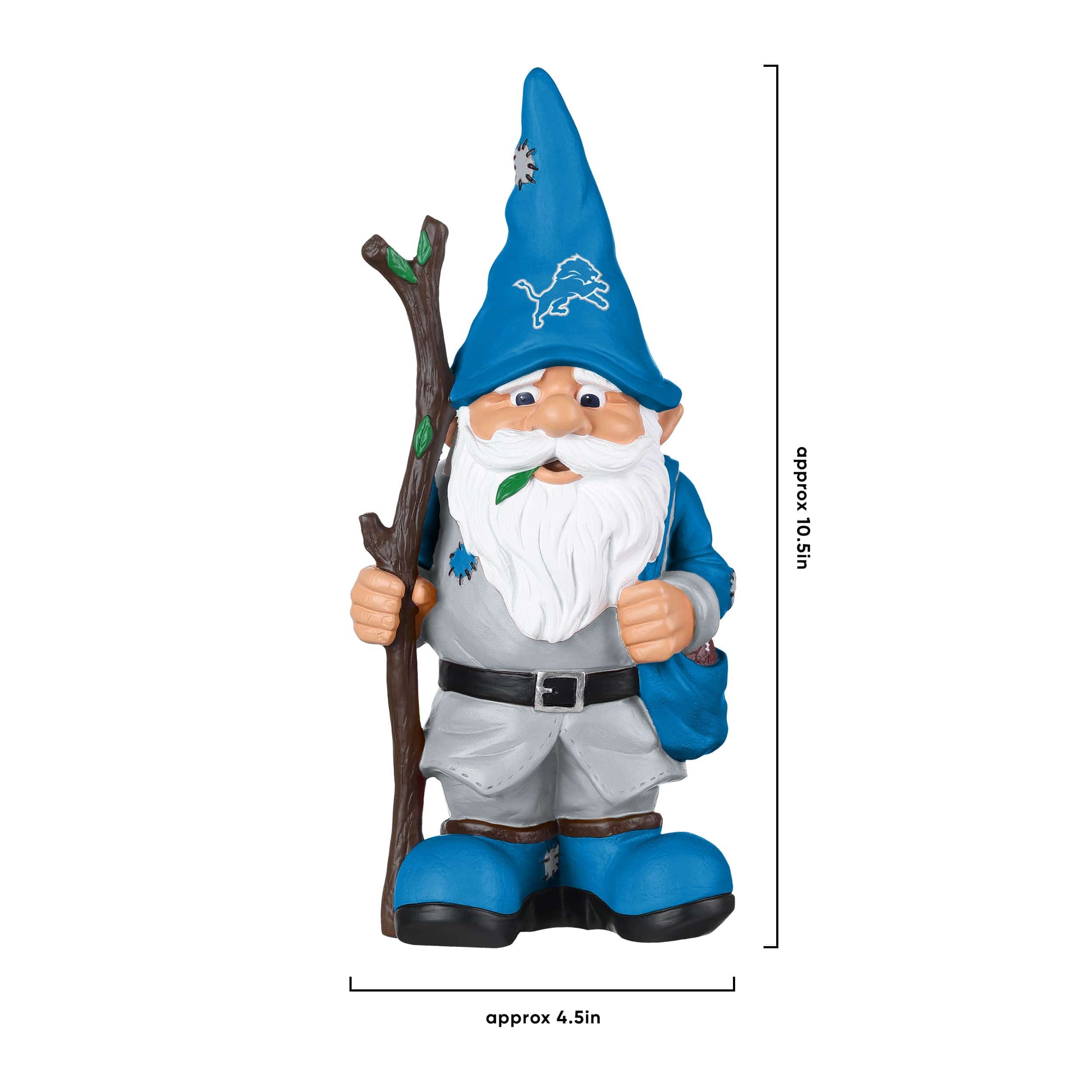 Detroit Lions NFL Holding Stick Gnome - Image 4