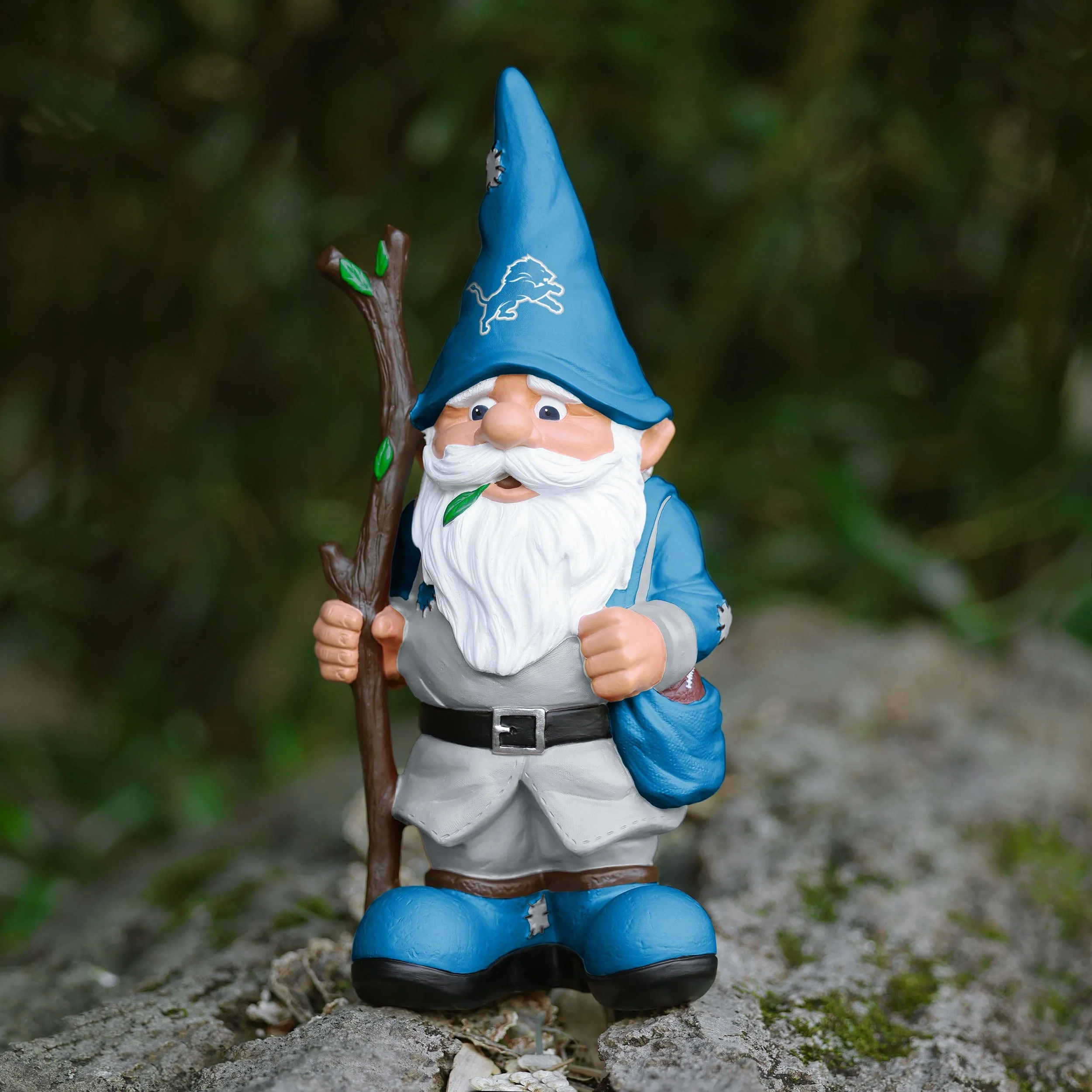 Detroit Lions NFL Holding Stick Gnome - Image 5