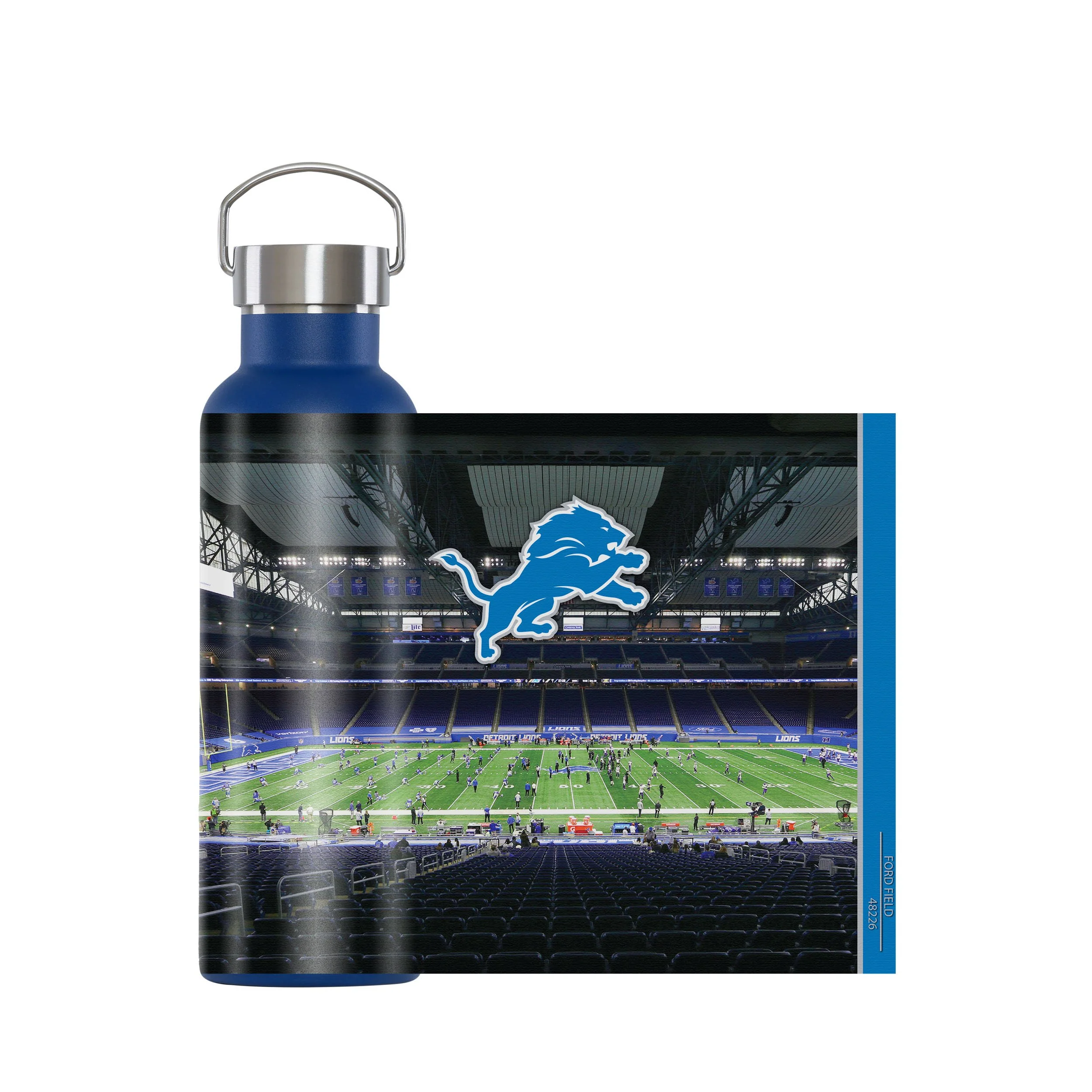 Detroit Lions NFL Home Field Hydration 25 oz Bottle - Image 4