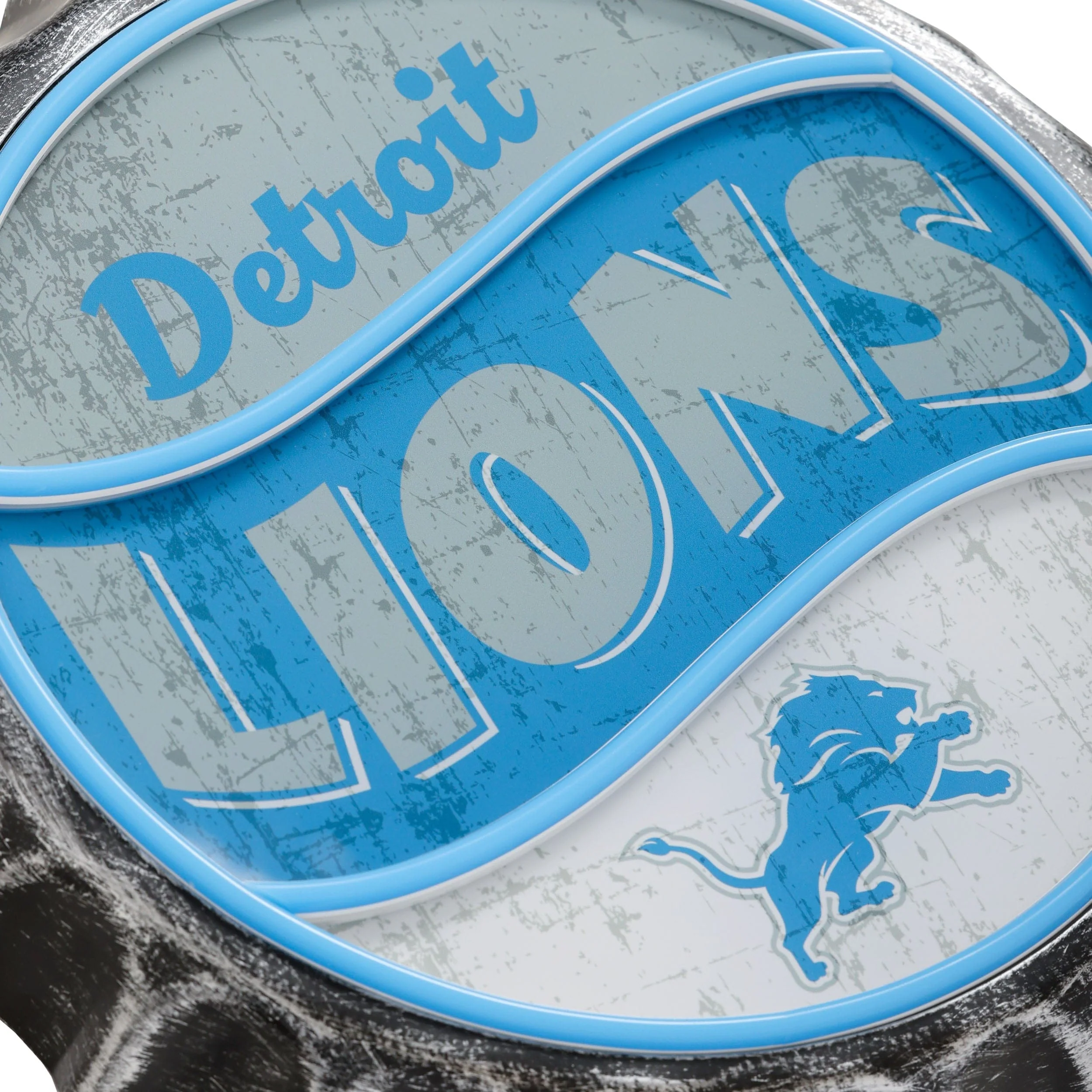 Detroit Lions NFL LED Neon Backlit Bottle Cap Wall Sign - Image 4