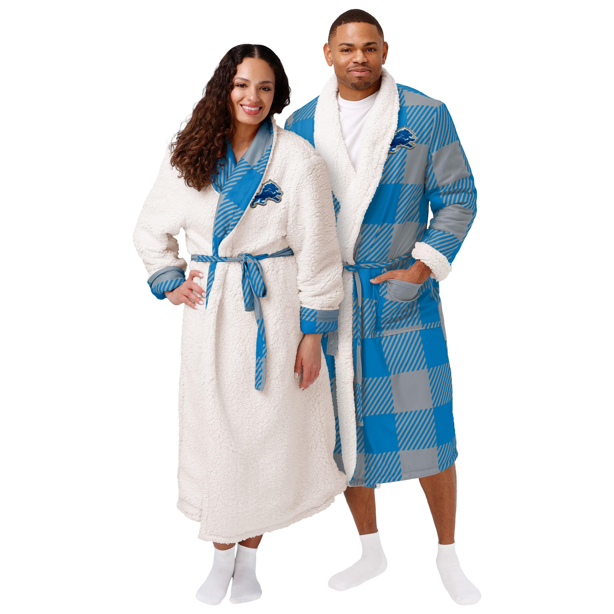 Detroit Lions NFL Lounge Life Reversible Robe
