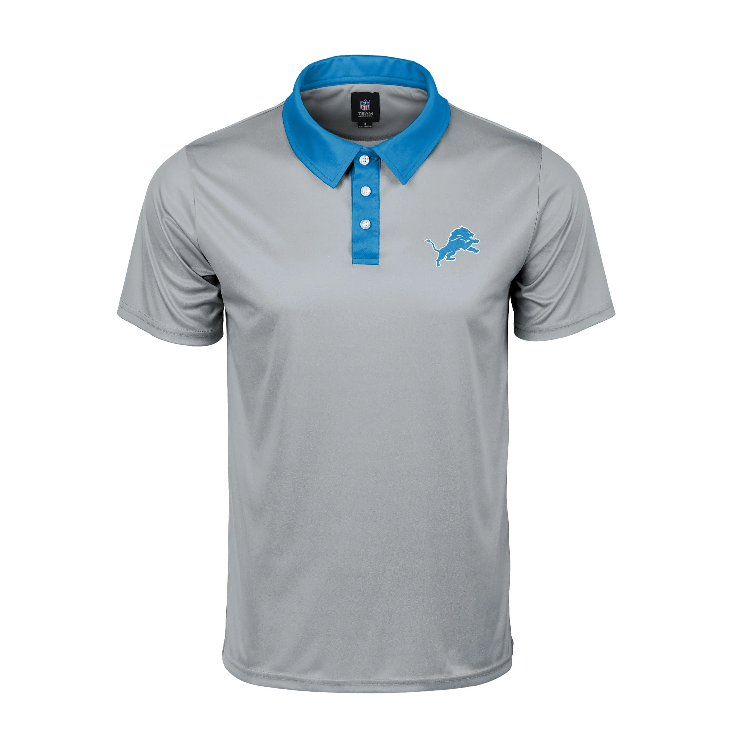Detroit Lions NFL Mens Nightcap Polyester Polo