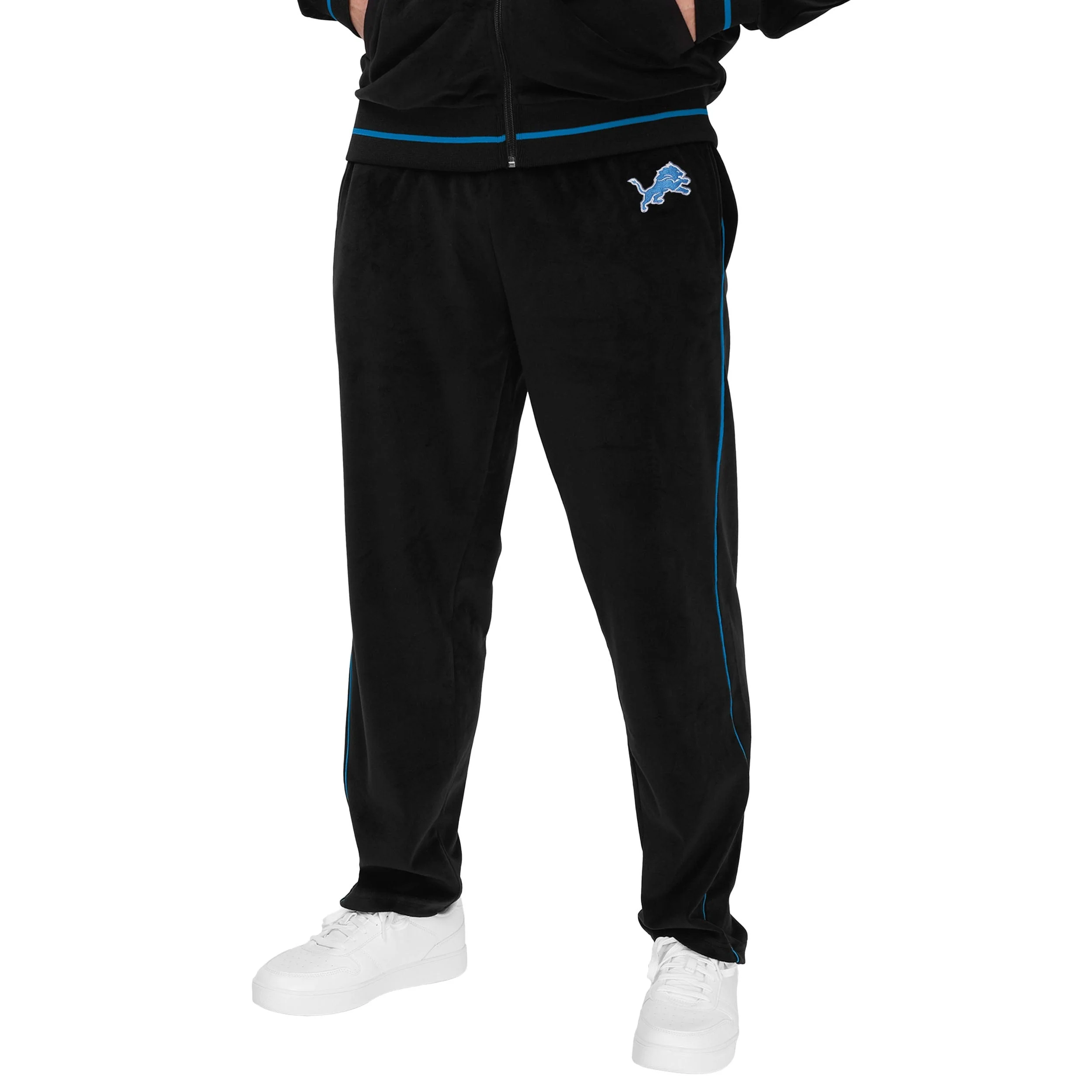 Detroit Lions NFL Mens Velour Pants