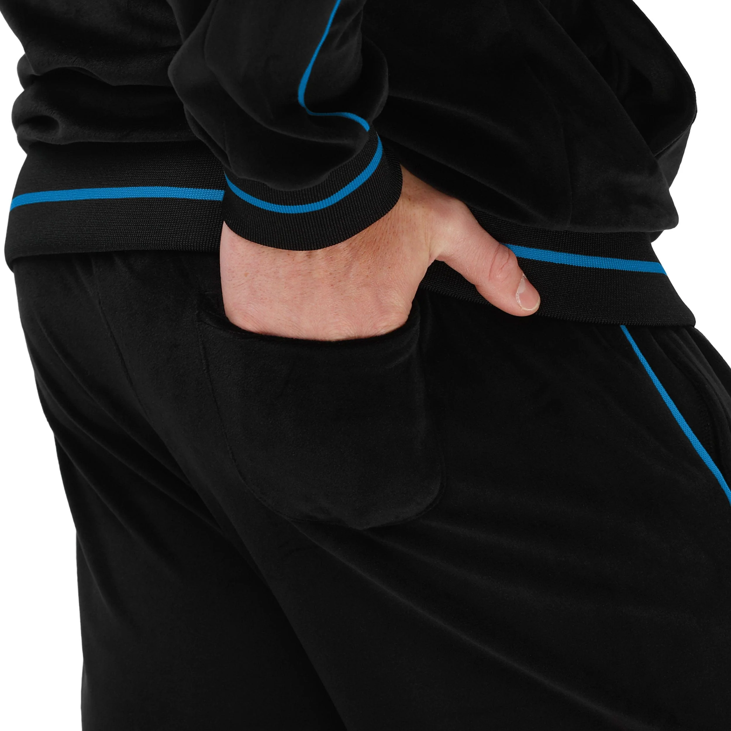 Detroit Lions NFL Mens Velour Pants - Image 4