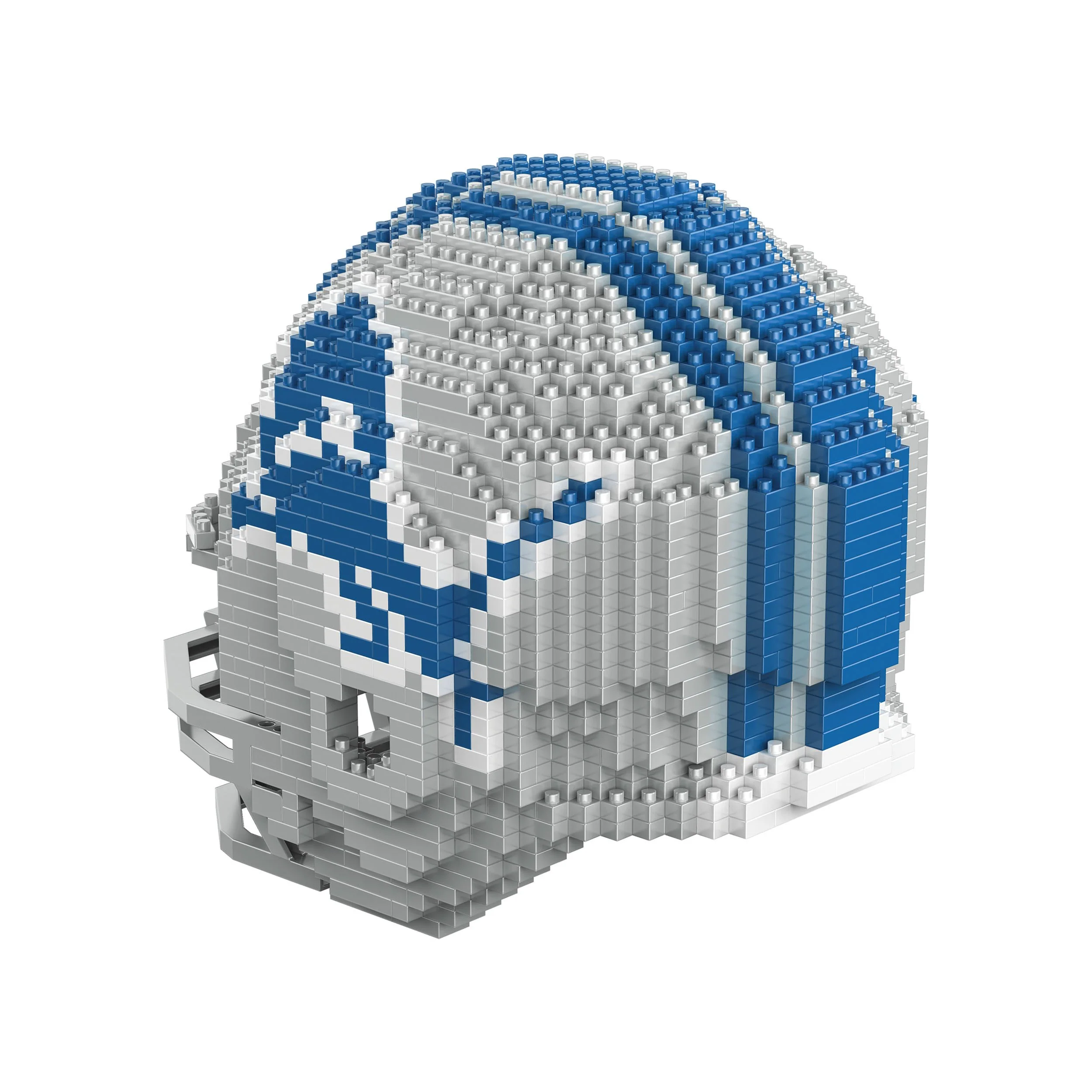 Detroit Lions NFL Replica BRXLZ Mini Helmet - Image 4