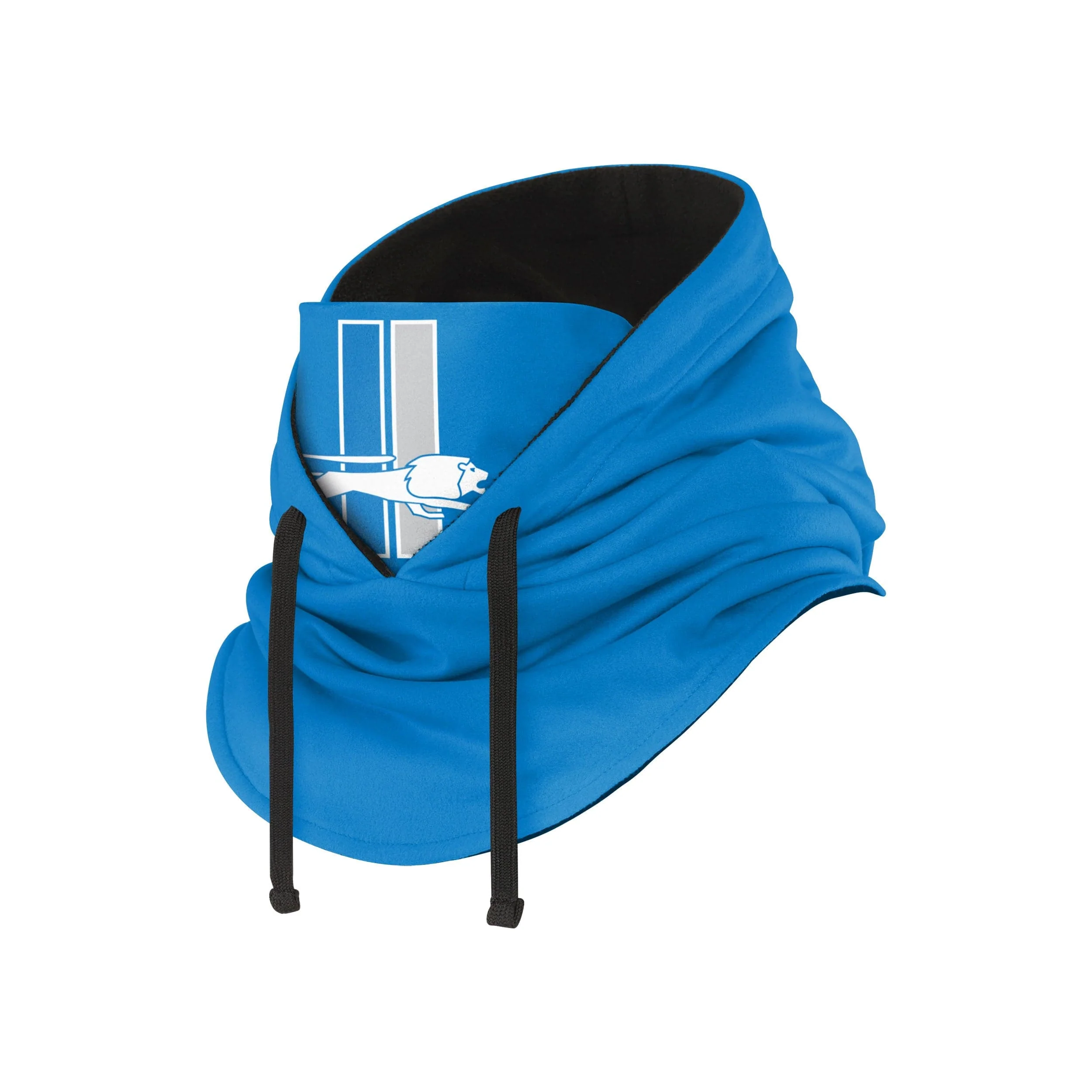 Detroit Lions NFL Retro Drawstring Hooded Gaiter - Image 2