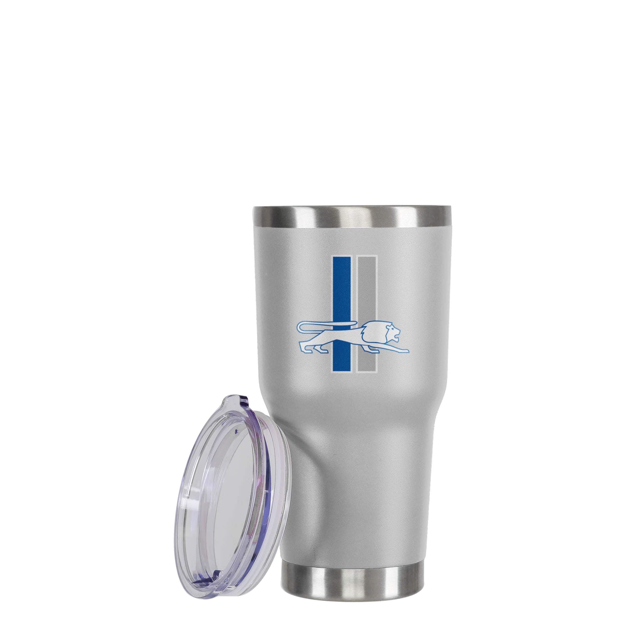 Detroit Lions NFL Retro Team Logo 30 oz Tumbler - Image 3